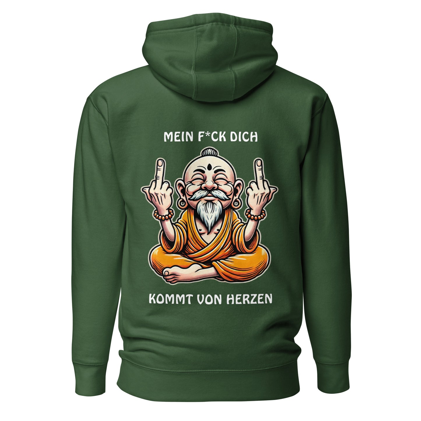 „Mein F*ck Dich kommt von Herzen“ – Meister Stinkmudra™ Hoodie
