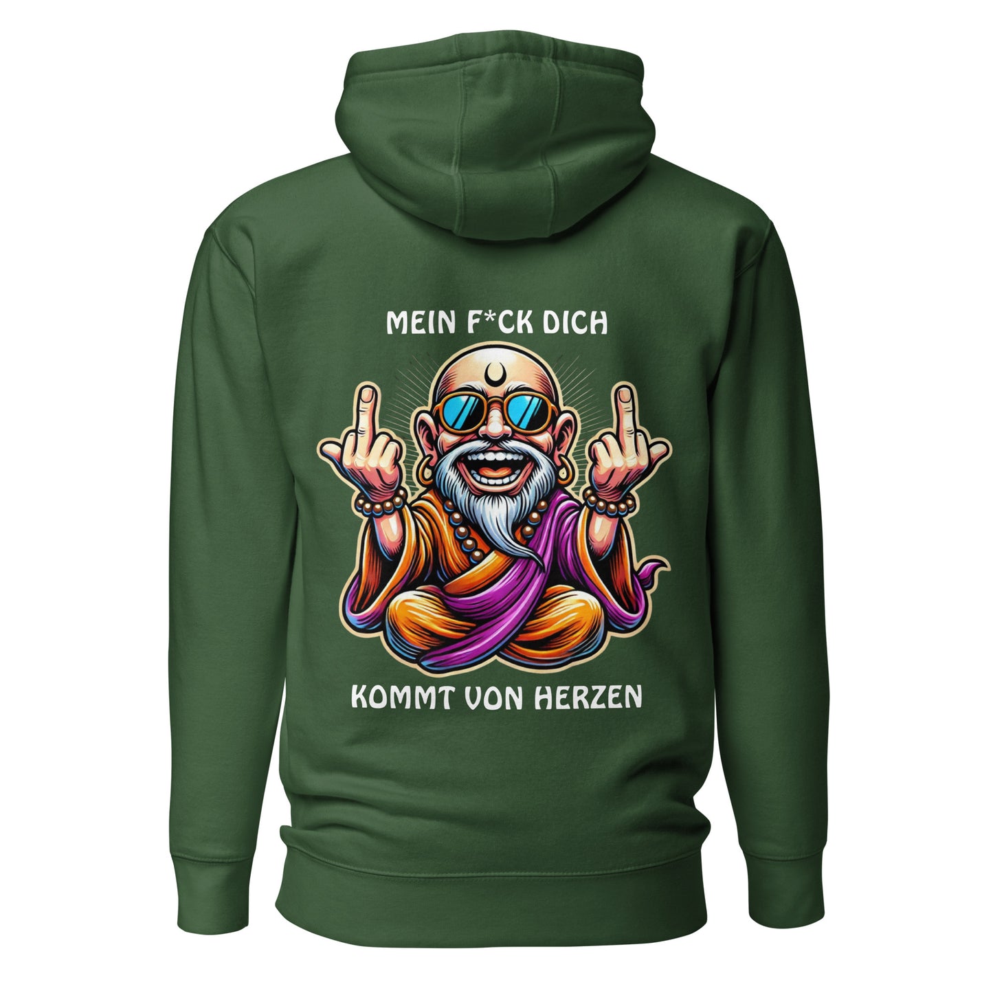 „Mein F*ck Dich kommt von Herzen“ – Guru ZENsation™ Hoodie