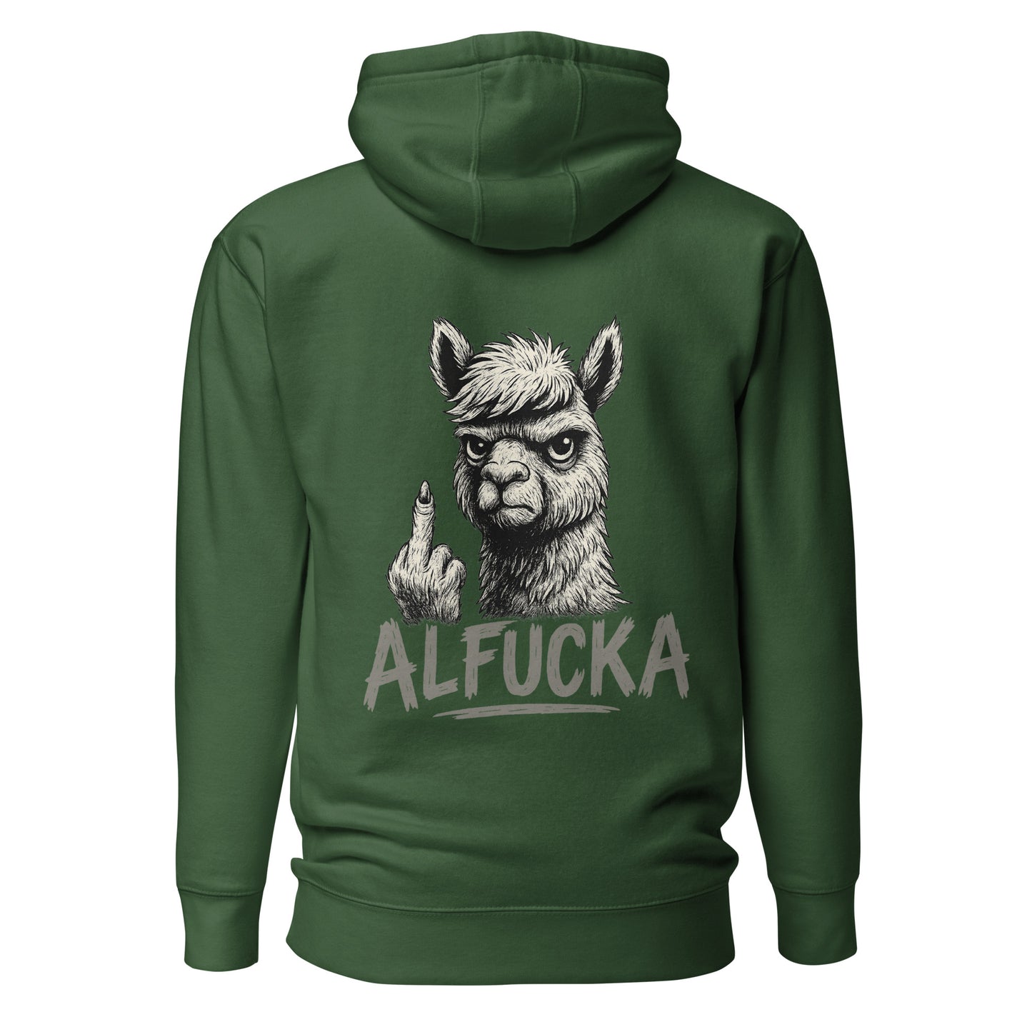 Alfucka – Unisex Hoodie Backprint