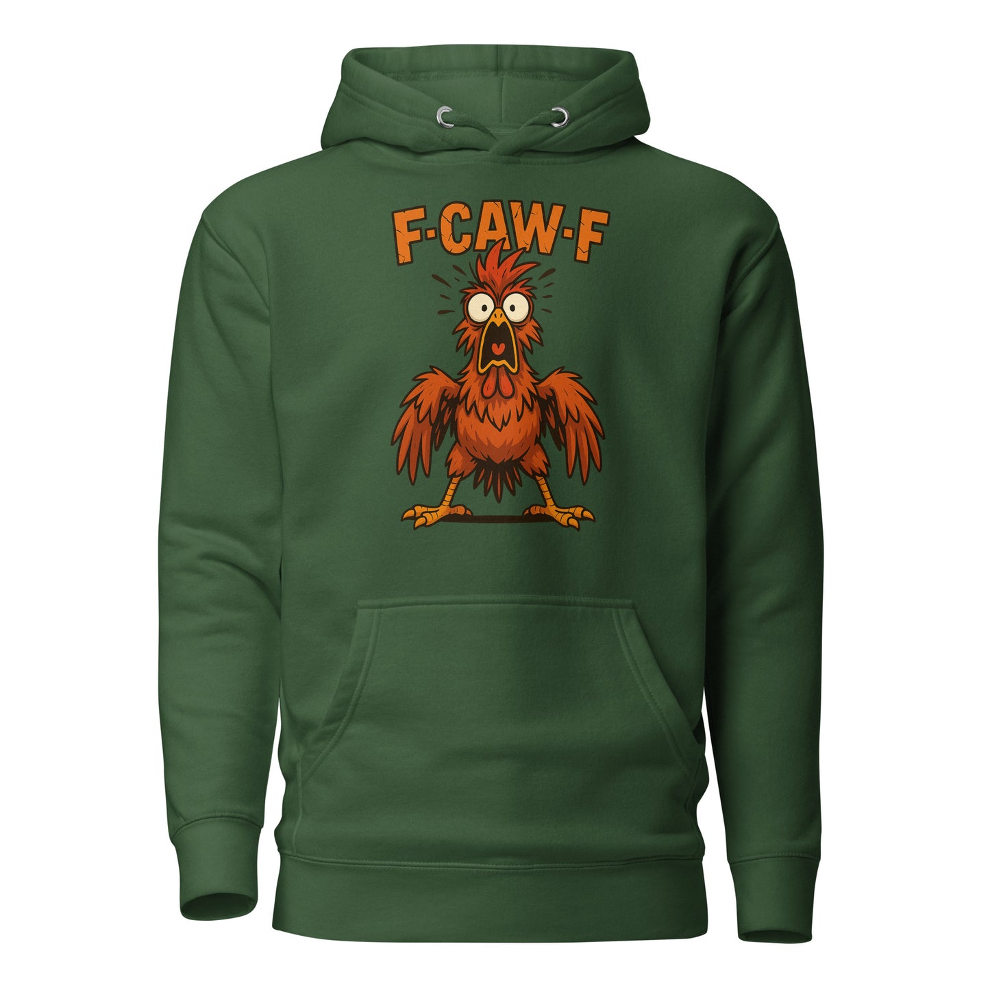 F-CAW-F – Wütendes Huhn – Hoodie