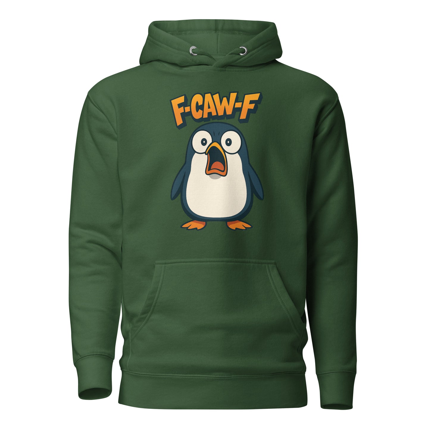 F-CAW-F – Schockierter Pinguin – Hoodie