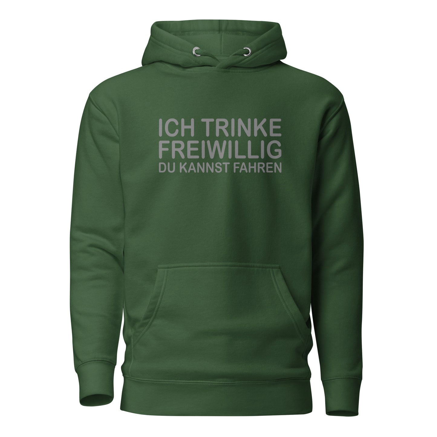 Ich trinke freiwillig – Hoodie