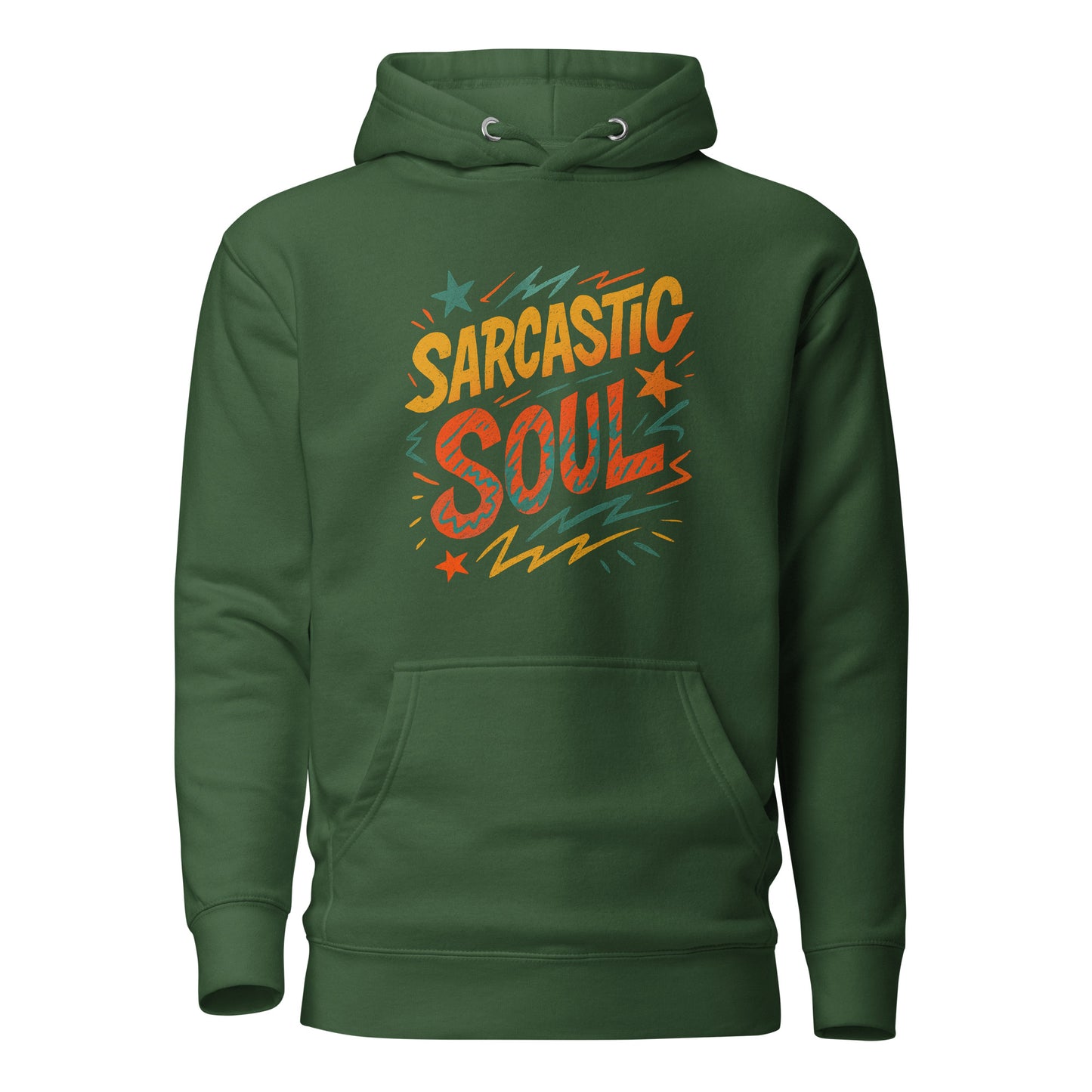 Sarcastic Soul Retro – Unisex Hoodie