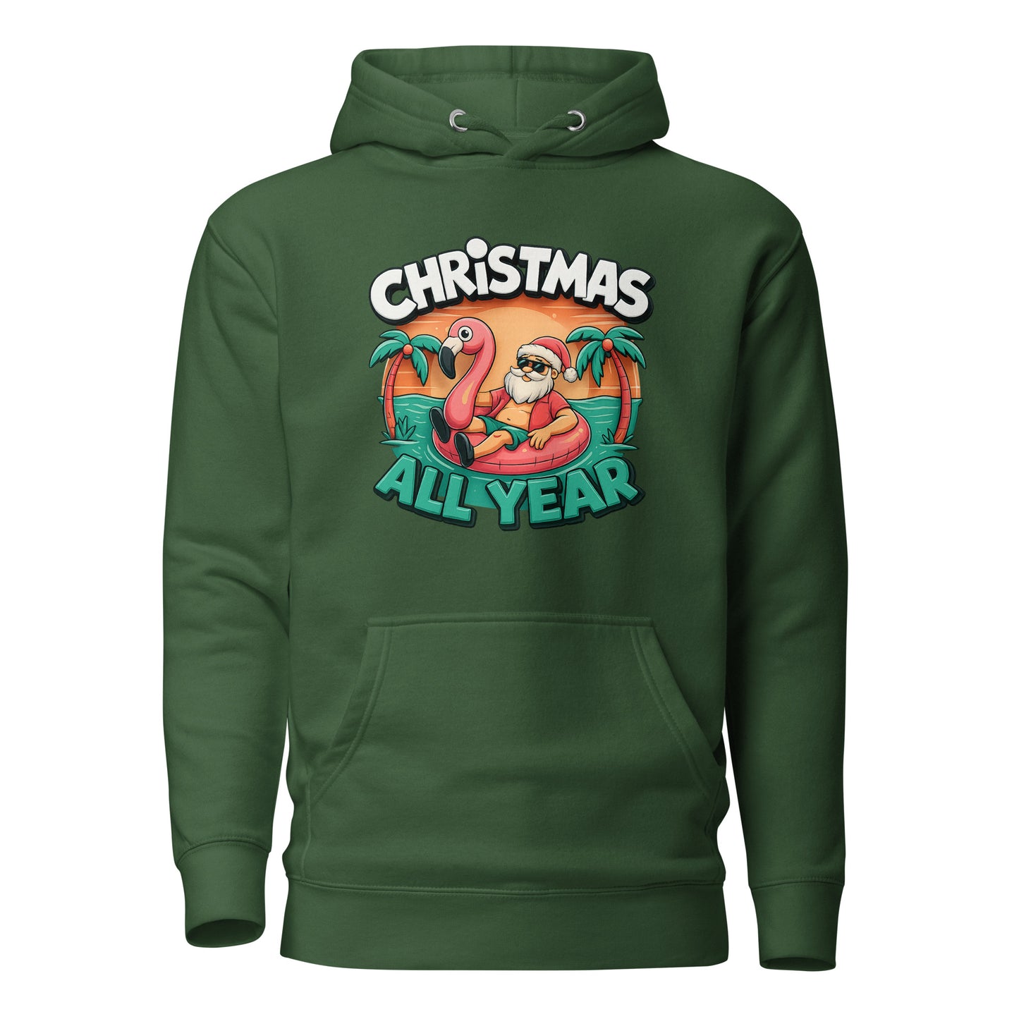 Christmas All Year – Unisex Hoodie