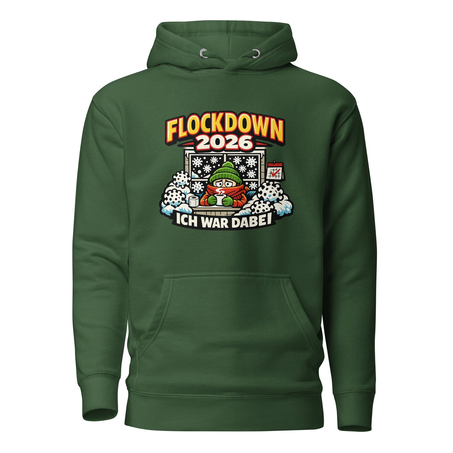 Flockdown 2026 – Ich war dabei – Unisex Hoodie
