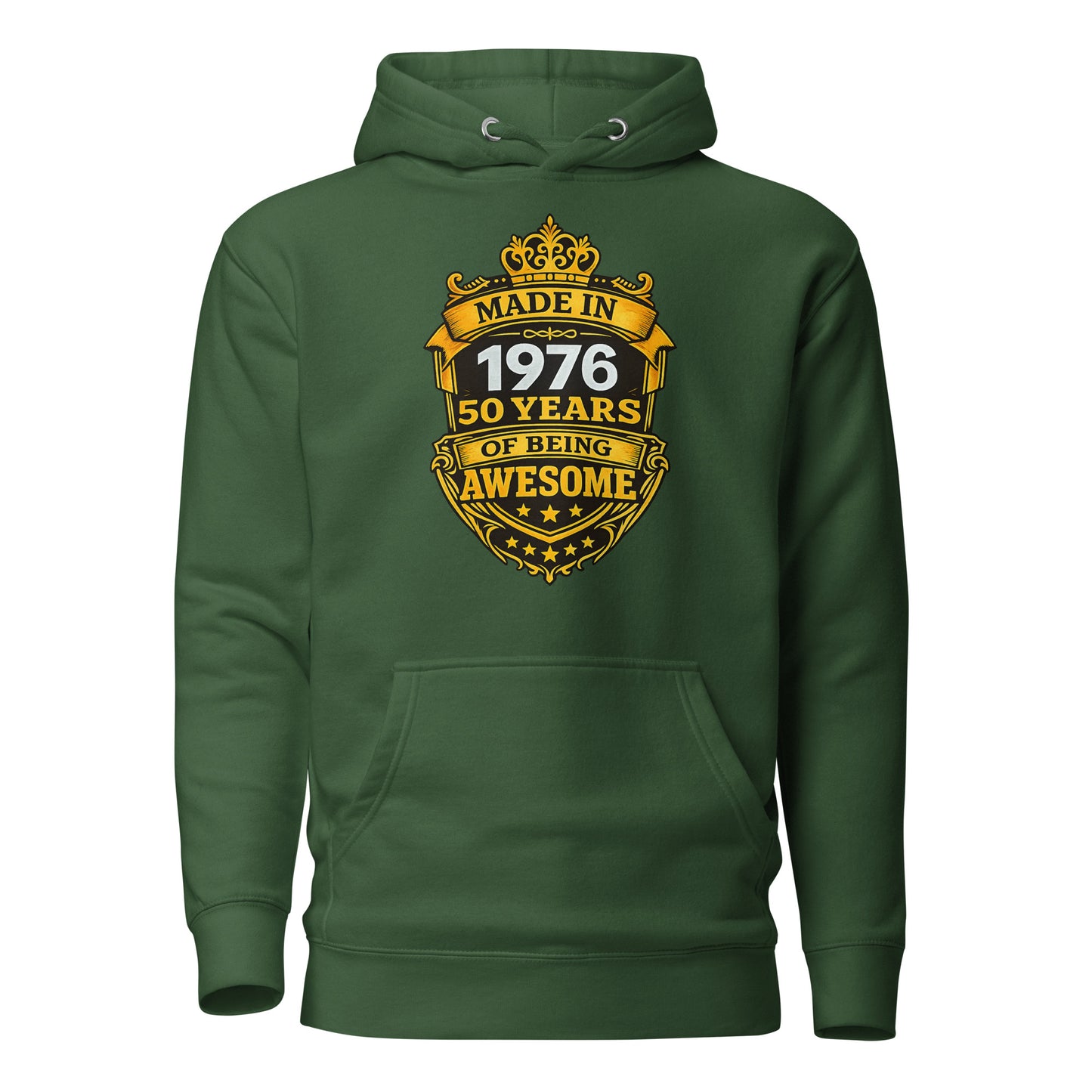 Made in 1976 – 50 Years of Being Awesome – Unisex Hoodie