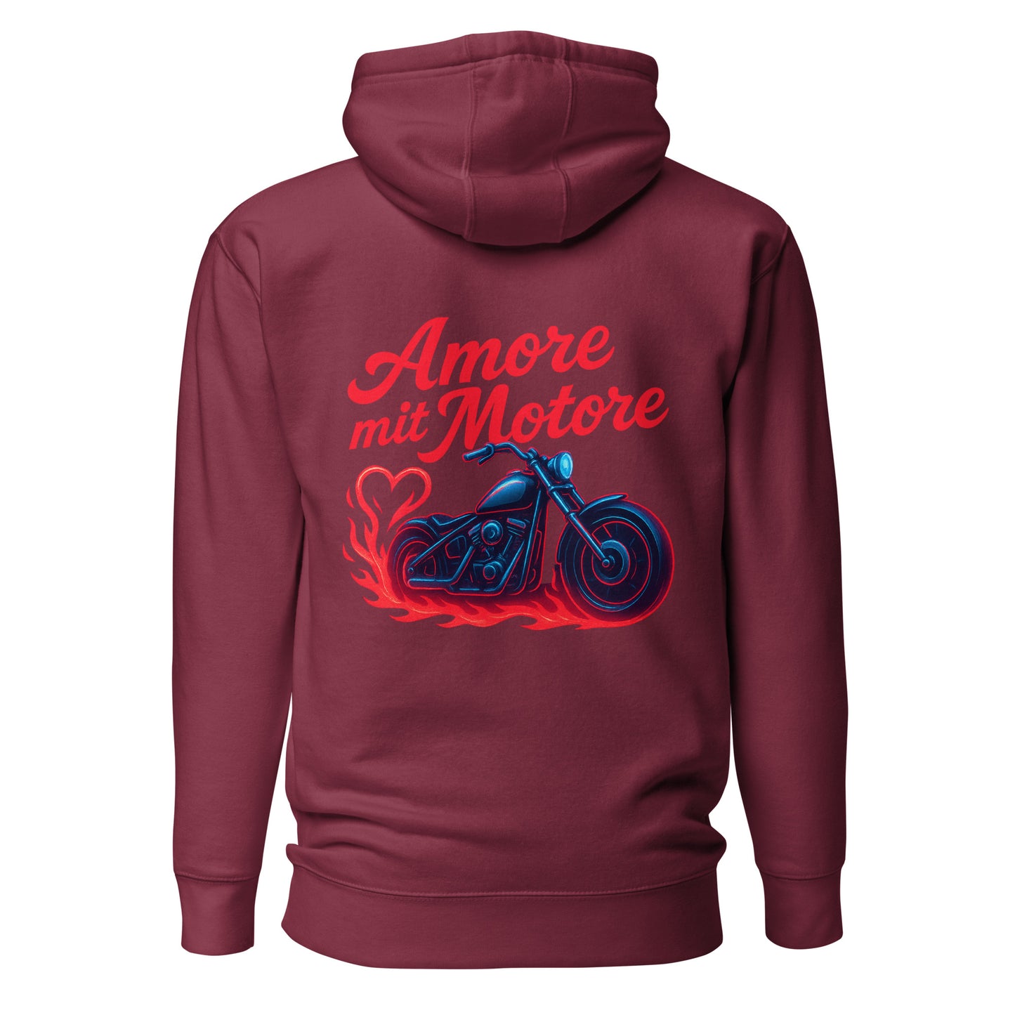 Amore mit Motore – Backprint Hoodie