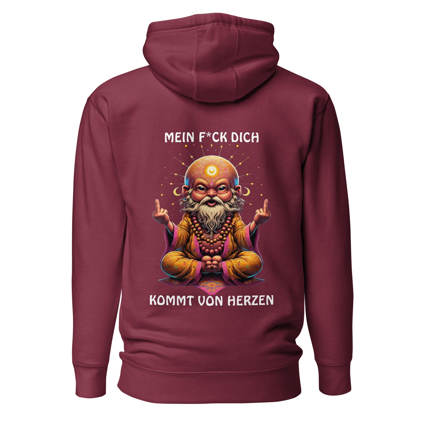 „Mein F*ck Dich kommt von Herzen“ – Erleuchteter™ Hoodie