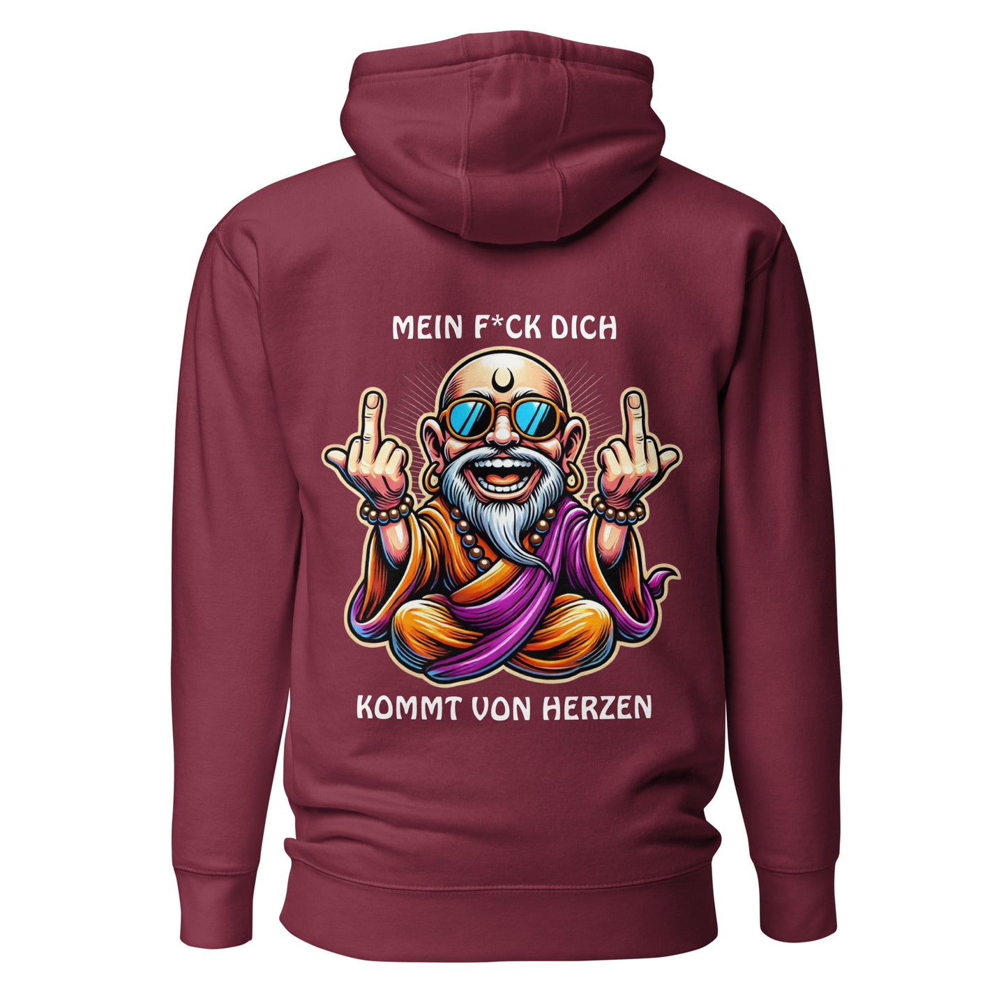 „Mein F*ck Dich kommt von Herzen“ – Guru ZENsation™ Hoodie