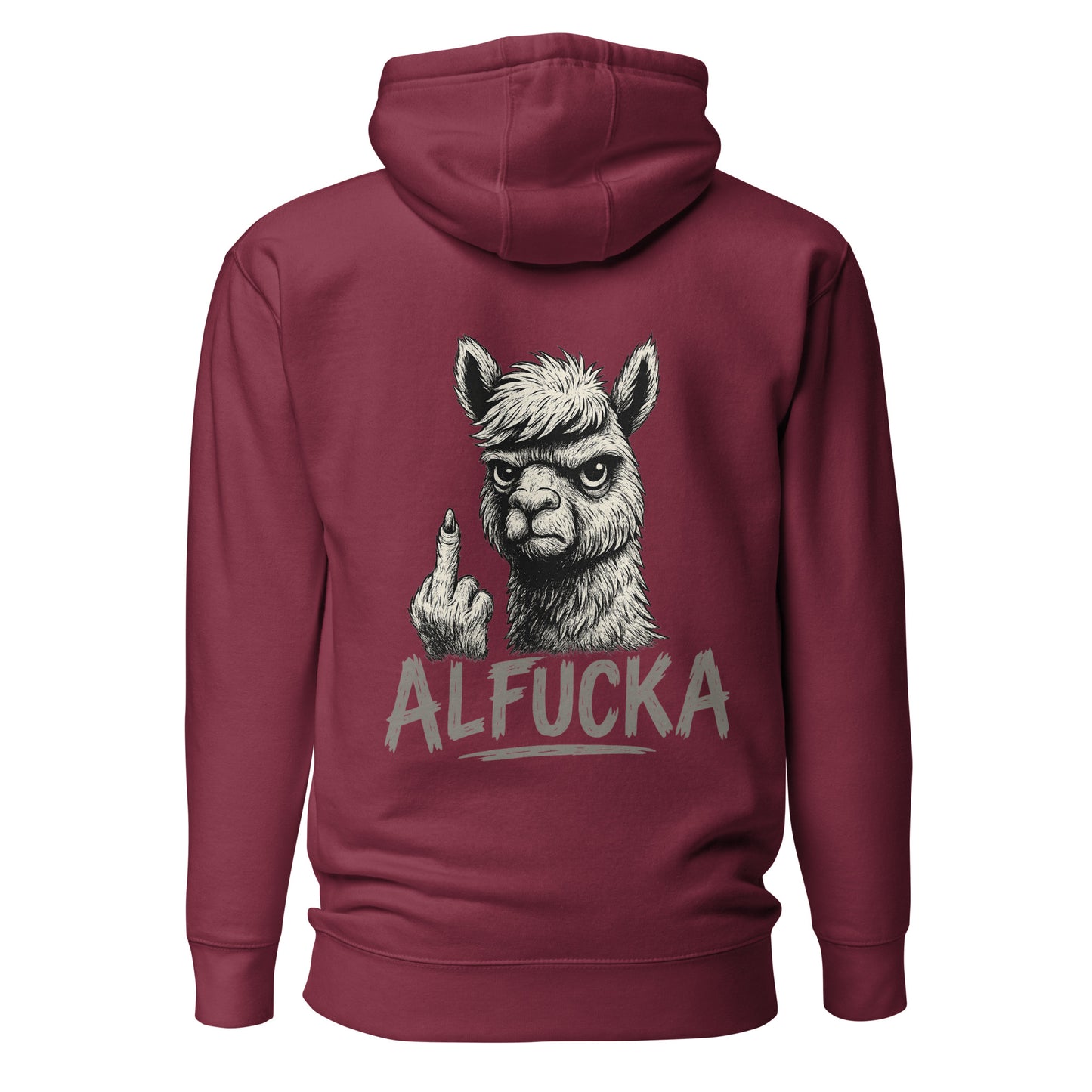 Alfucka – Unisex Hoodie Backprint