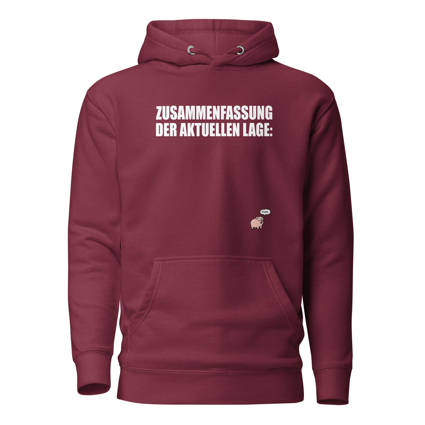Zusammenfassung der aktuellen Lage - Unisex Hoodie