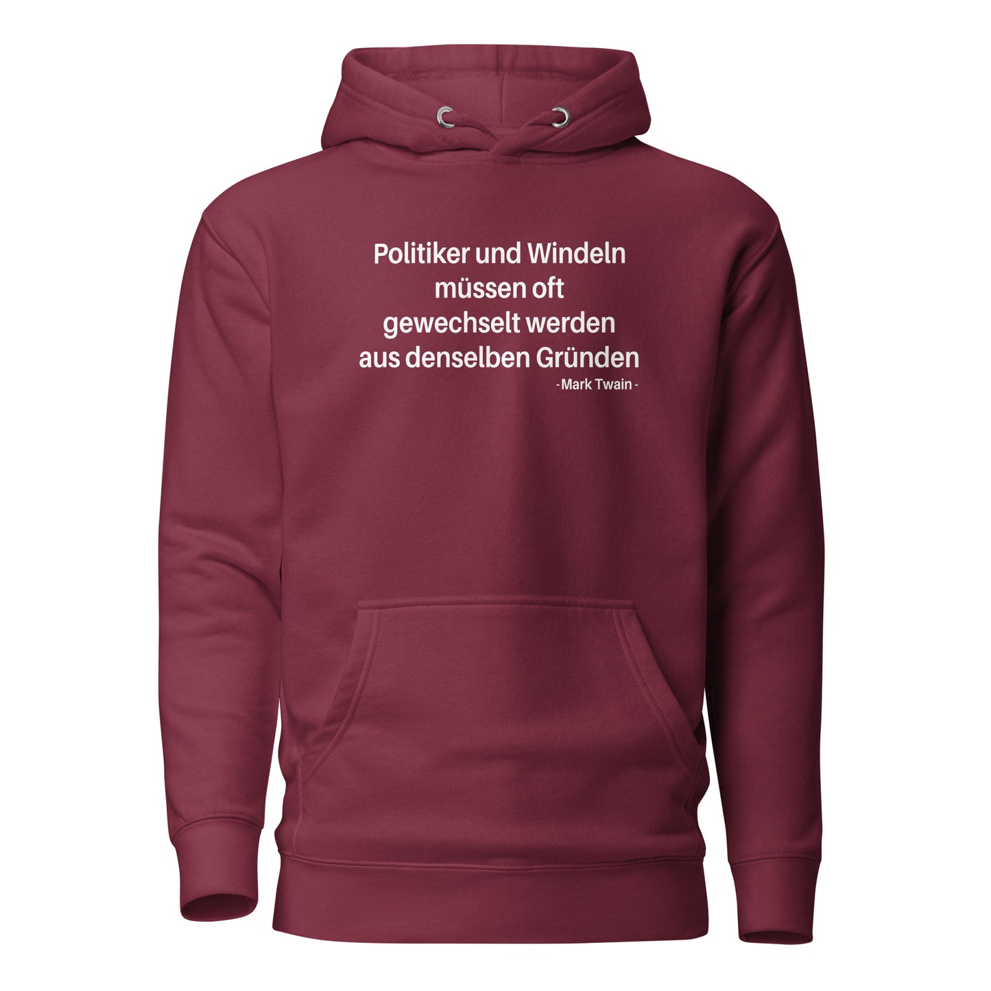 Politiker und Windeln – Hoodie