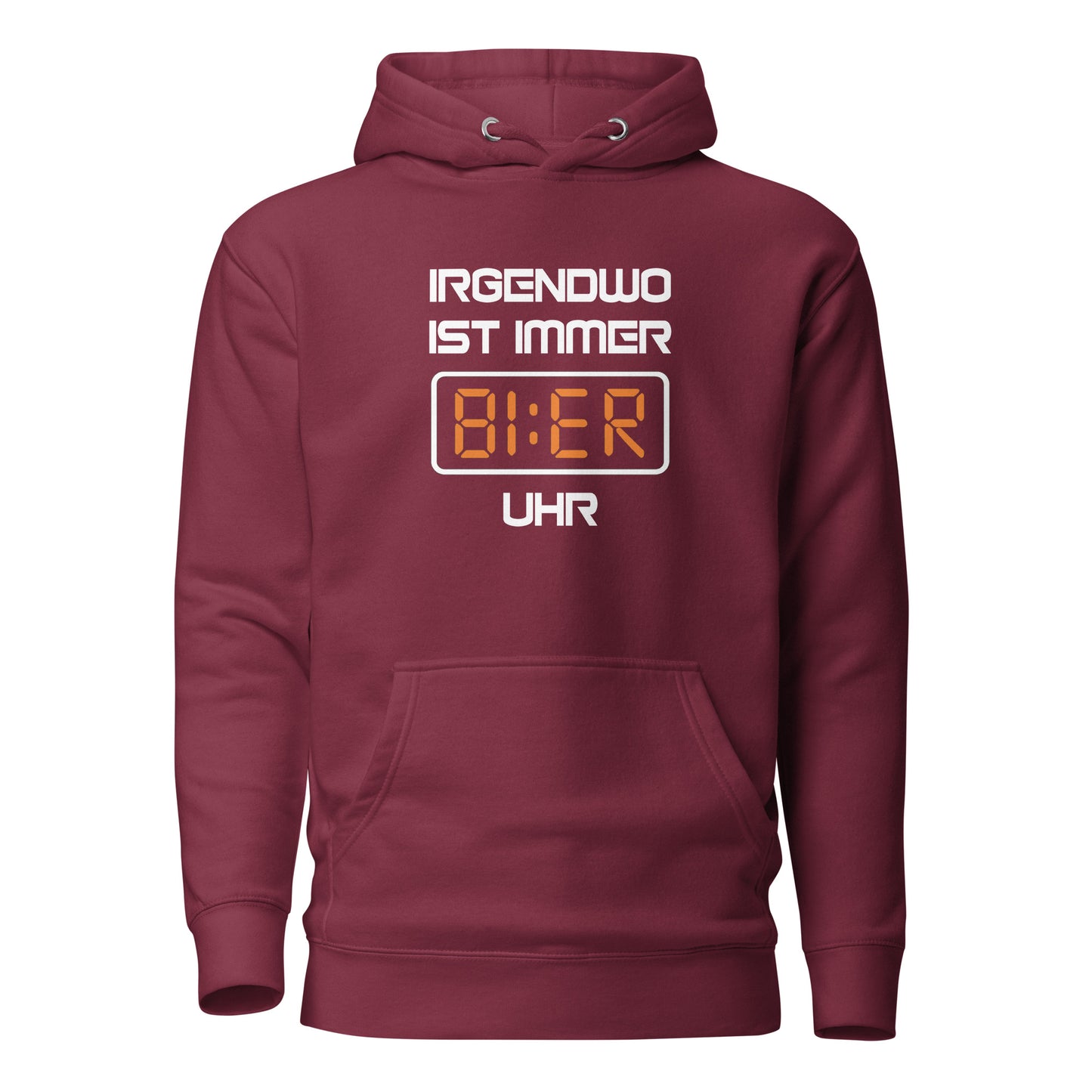 Irgendwo ist immer Bier Uhr – Hoodie