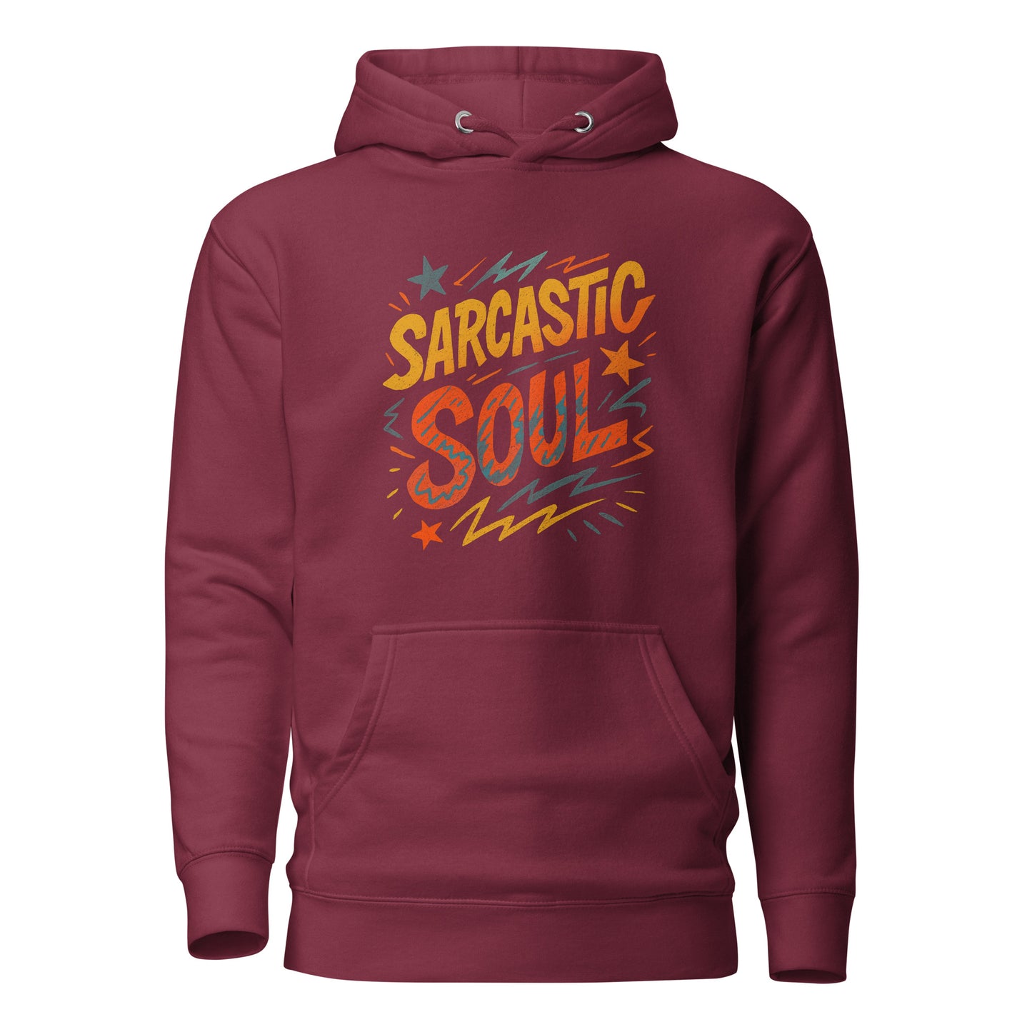 Sarcastic Soul Retro – Unisex Hoodie