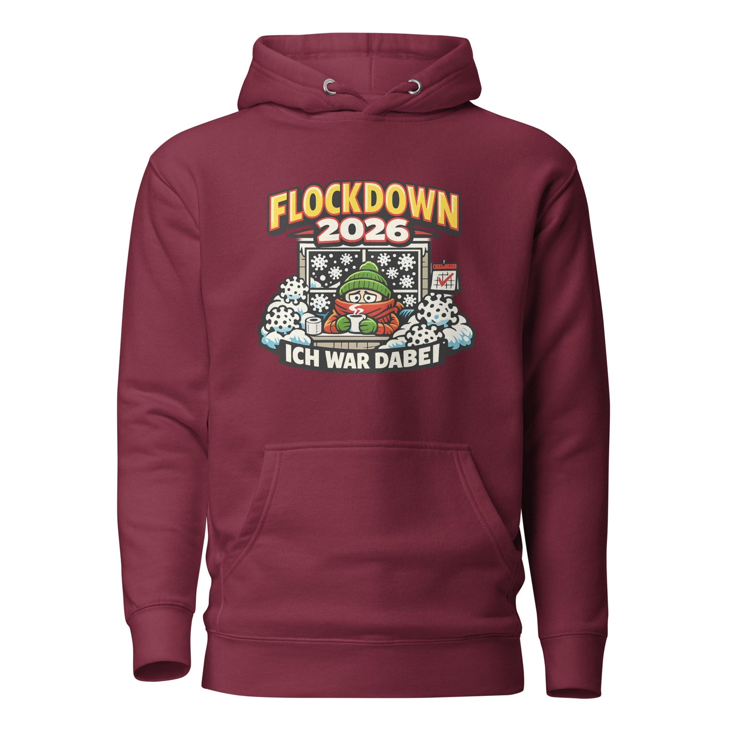 Flockdown 2026 – Ich war dabei – Unisex Hoodie