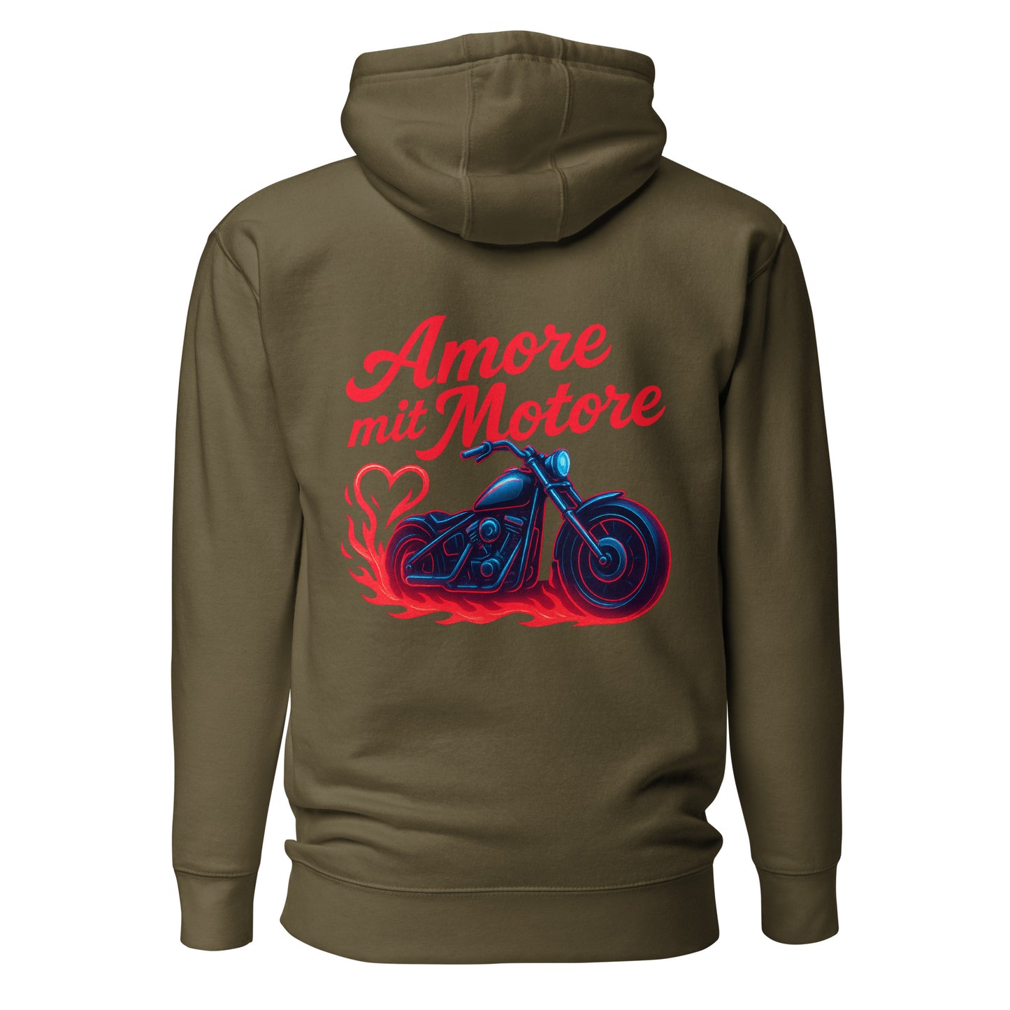 Amore mit Motore – Backprint Hoodie