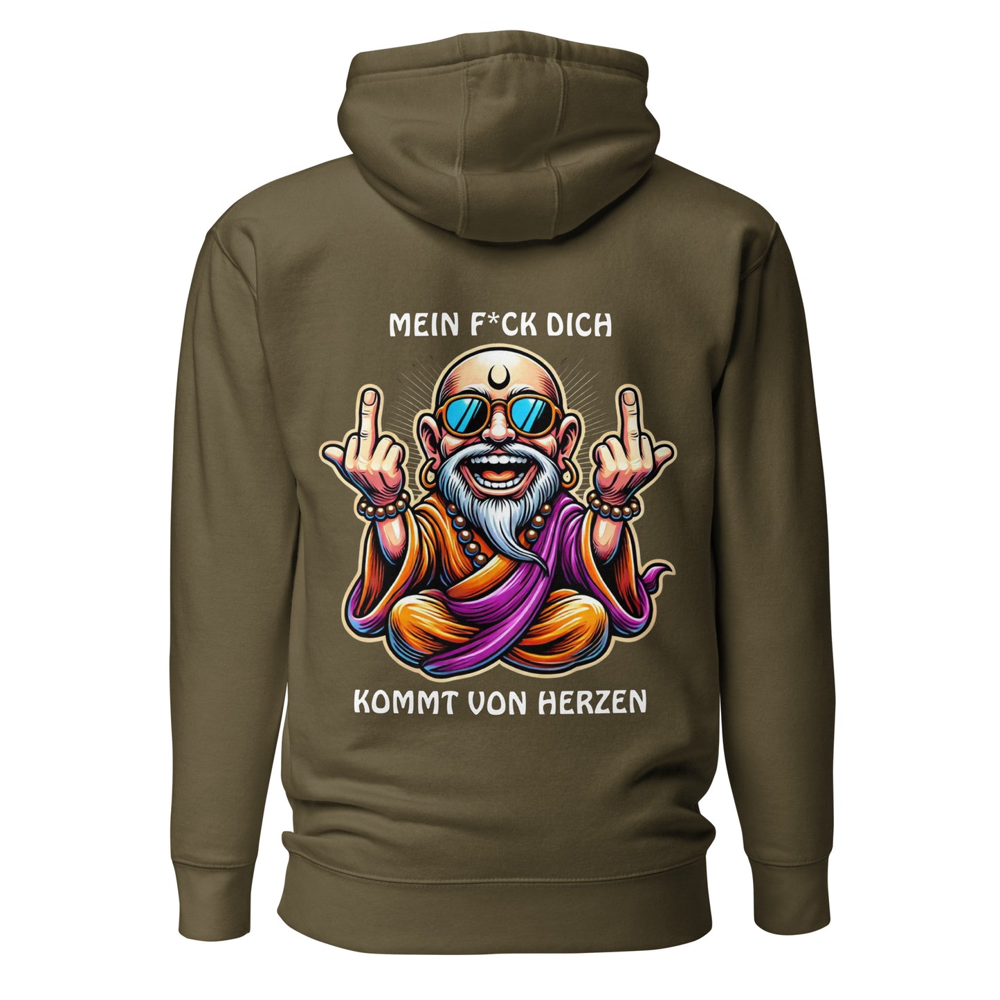 „Mein F*ck Dich kommt von Herzen“ – Guru ZENsation™ Hoodie