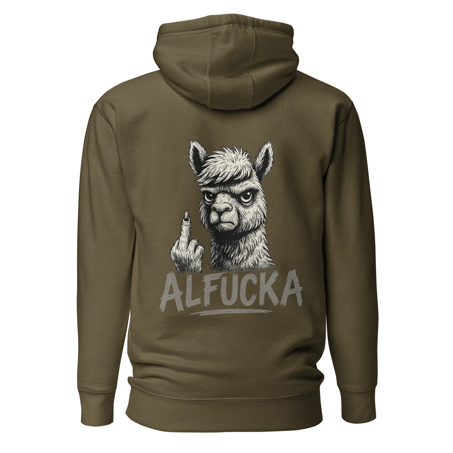 Alfucka – Unisex Hoodie Backprint
