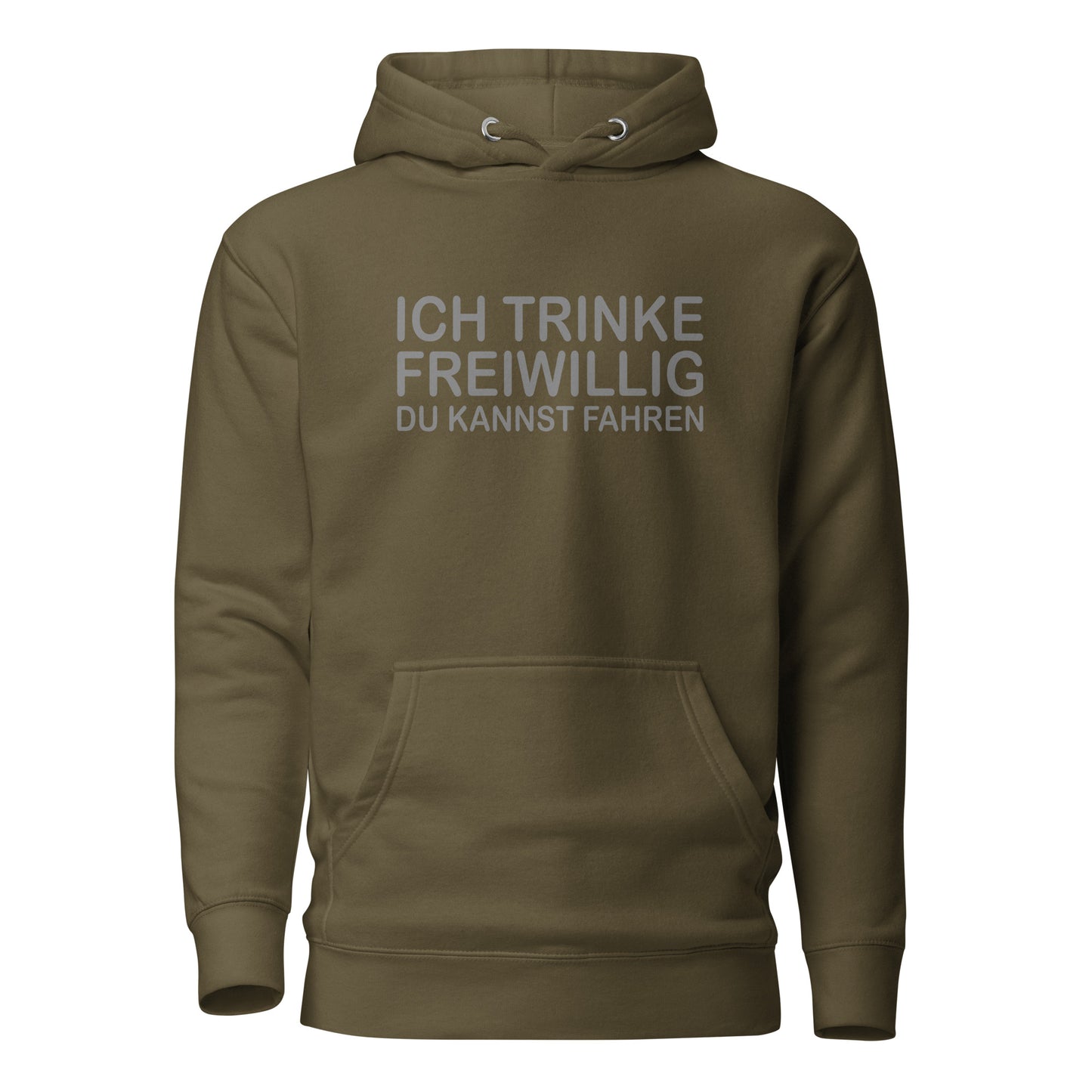 Ich trinke freiwillig – Hoodie