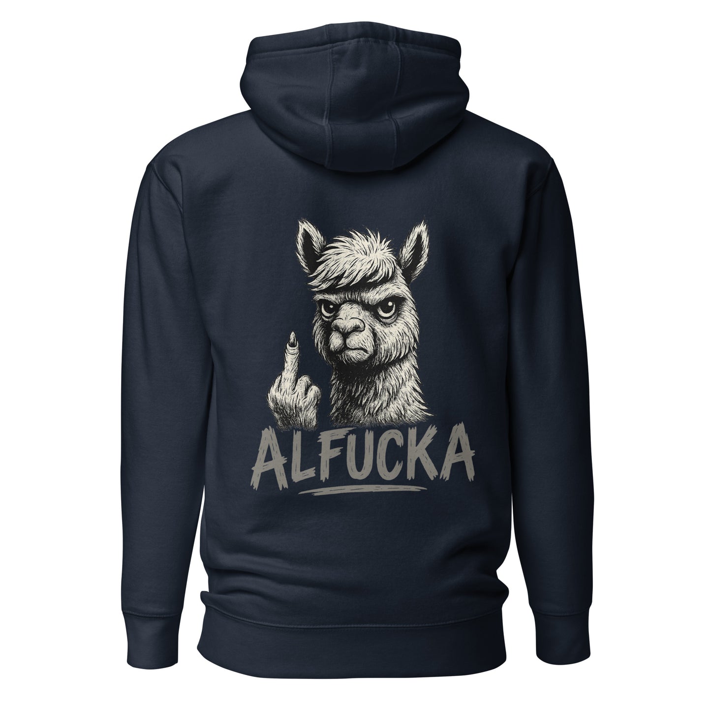 Alfucka – Unisex Hoodie Backprint