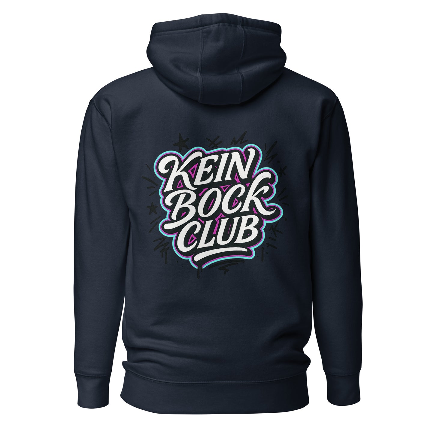 Kein Bock Club – Unisex Hoodie Backprint
