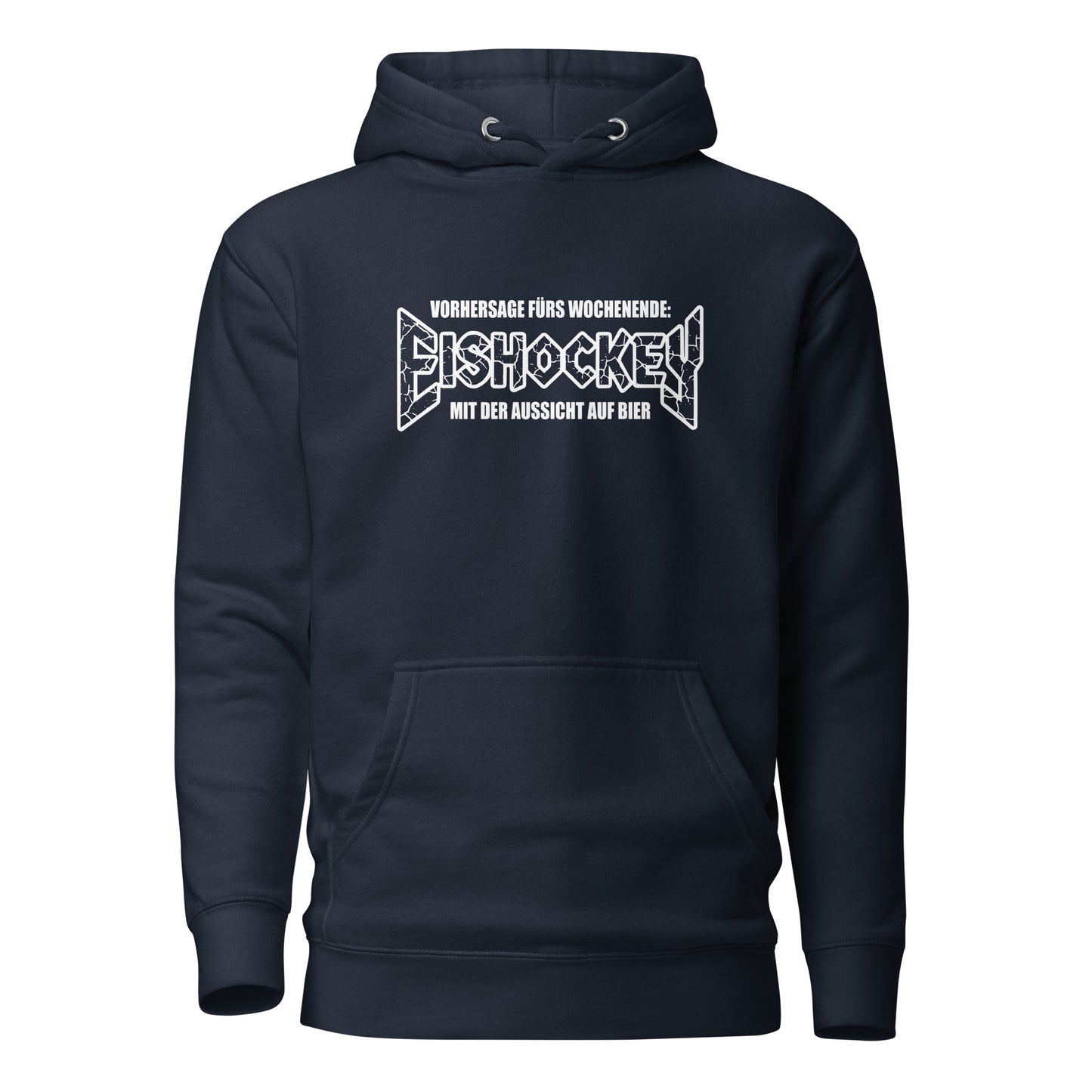 Eishockey mit der Aussicht auf Bier - Unisex Hoodie