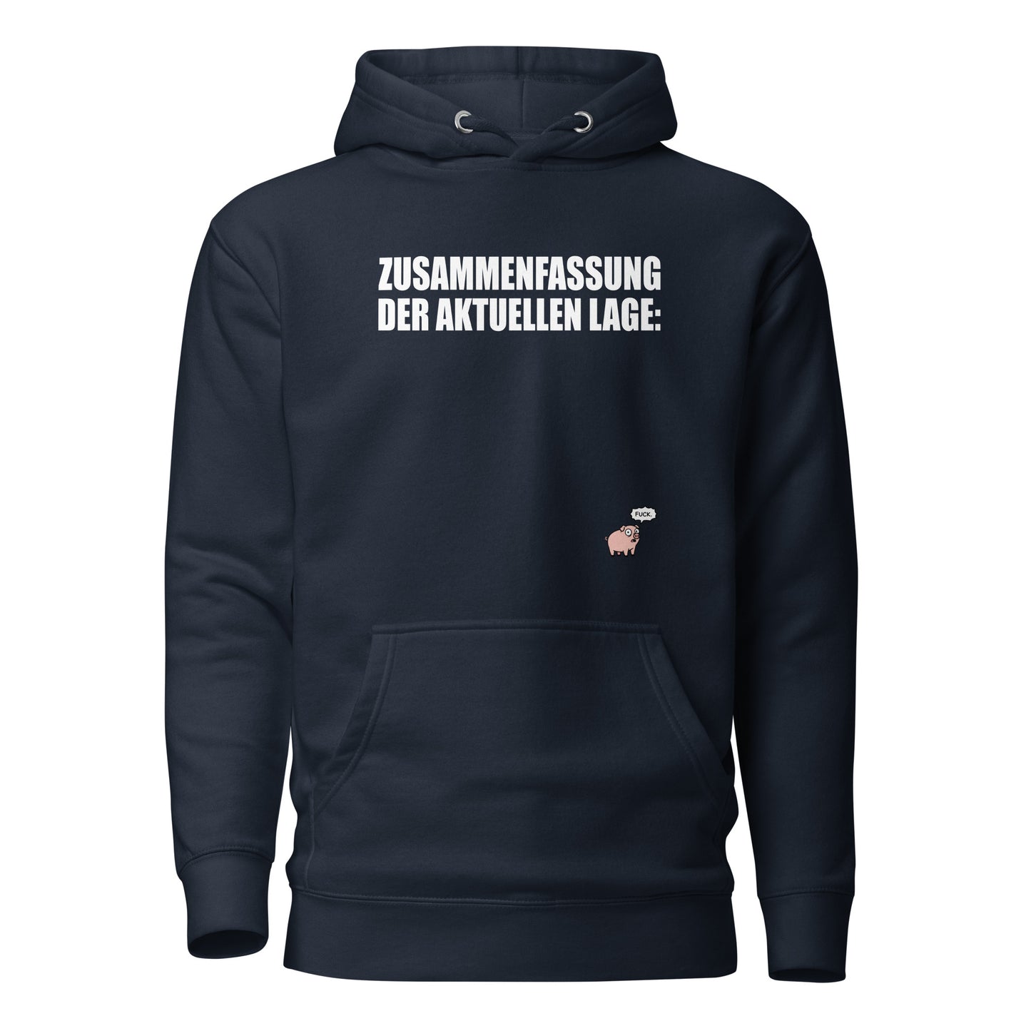 Zusammenfassung der aktuellen Lage - Unisex Hoodie