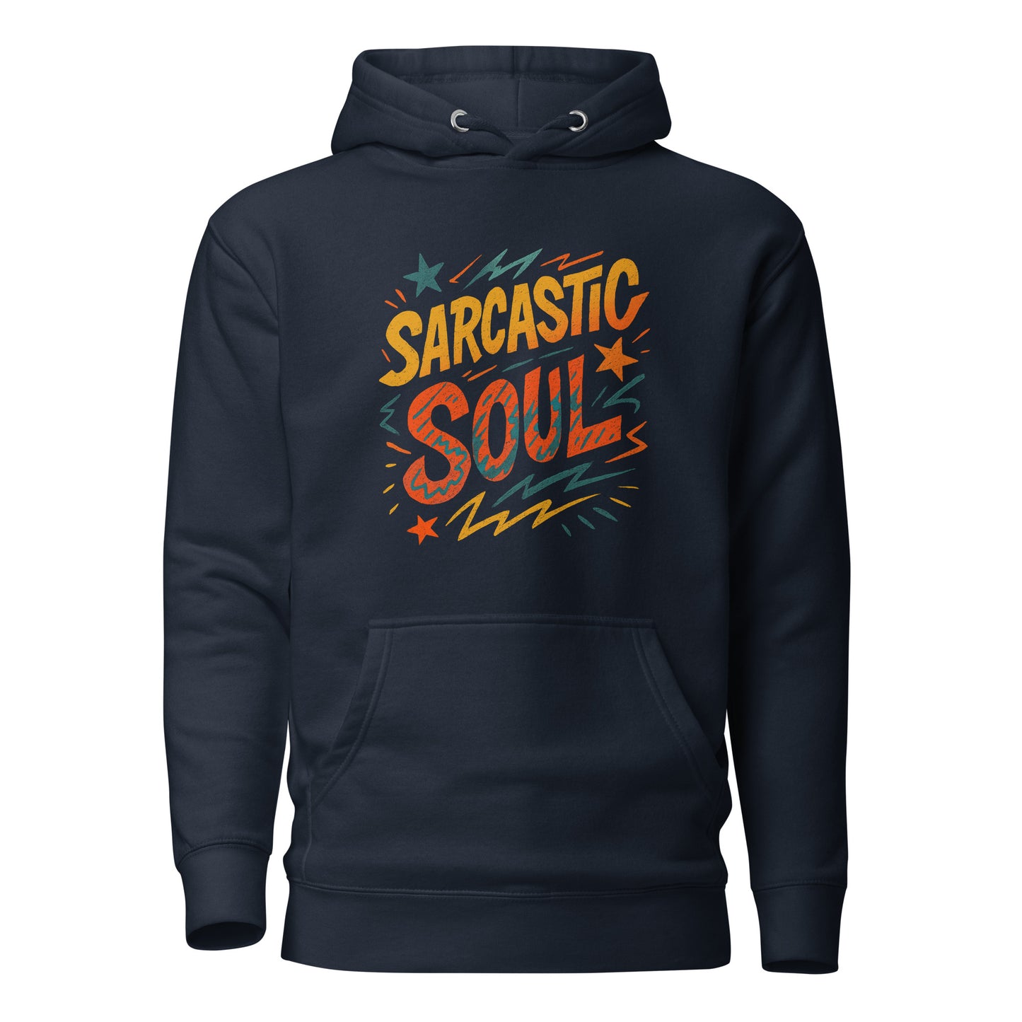 Sarcastic Soul Retro – Unisex Hoodie