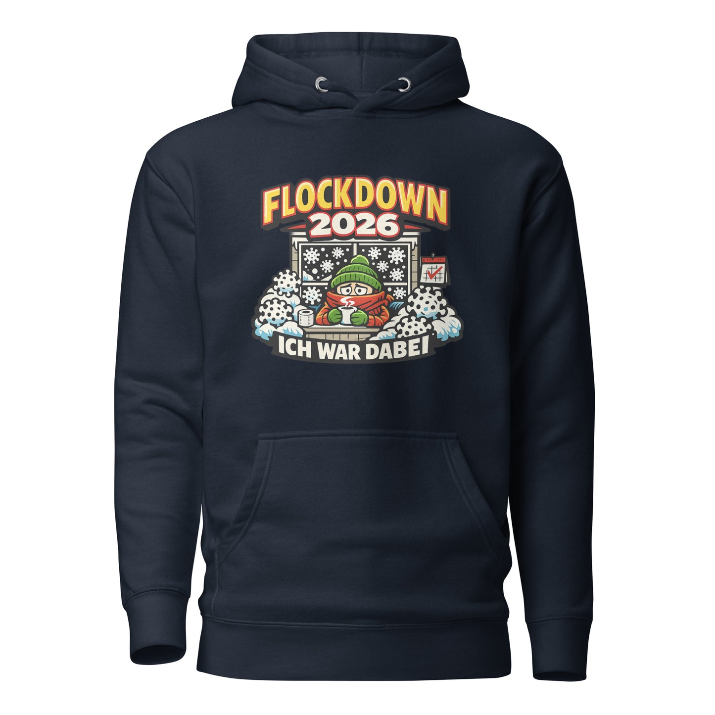Flockdown 2026 – Ich war dabei – Unisex Hoodie