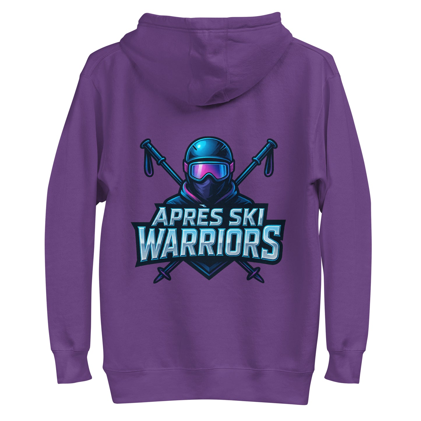 Après Ski Warriors – Backprint Hoodie für Party-Teams