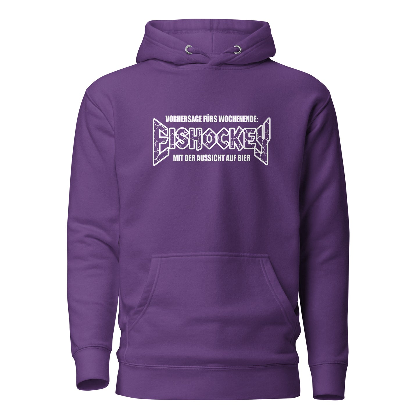 Eishockey mit der Aussicht auf Bier - Unisex Hoodie