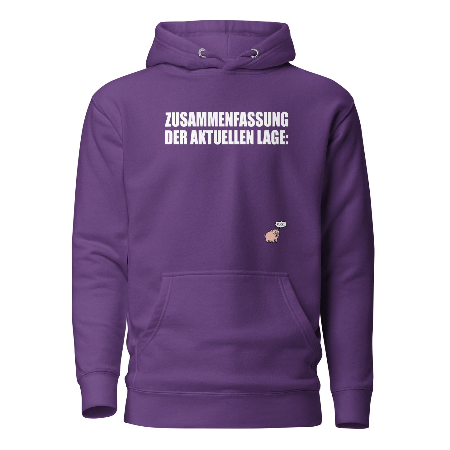 Zusammenfassung der aktuellen Lage - Unisex Hoodie