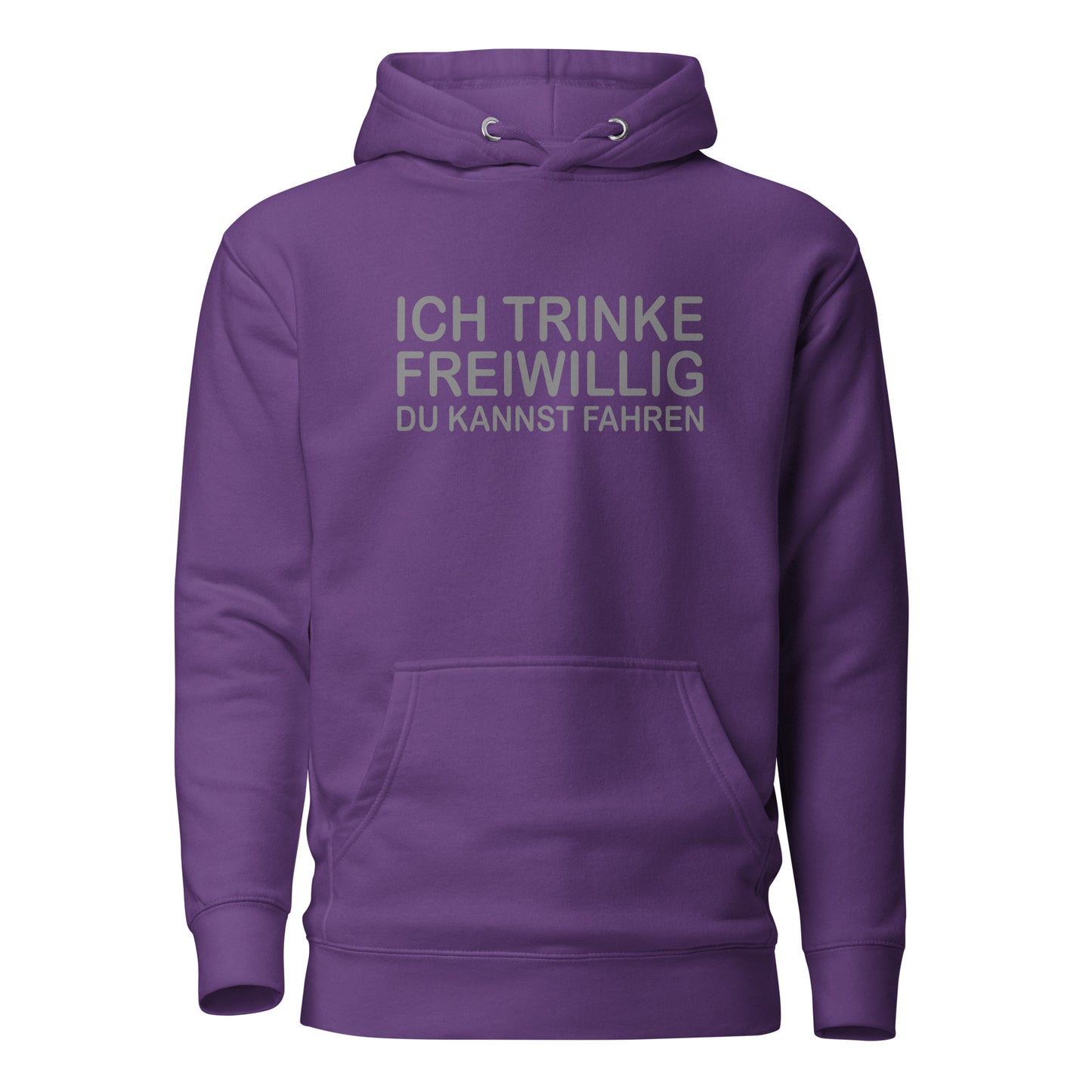 Ich trinke freiwillig – Hoodie