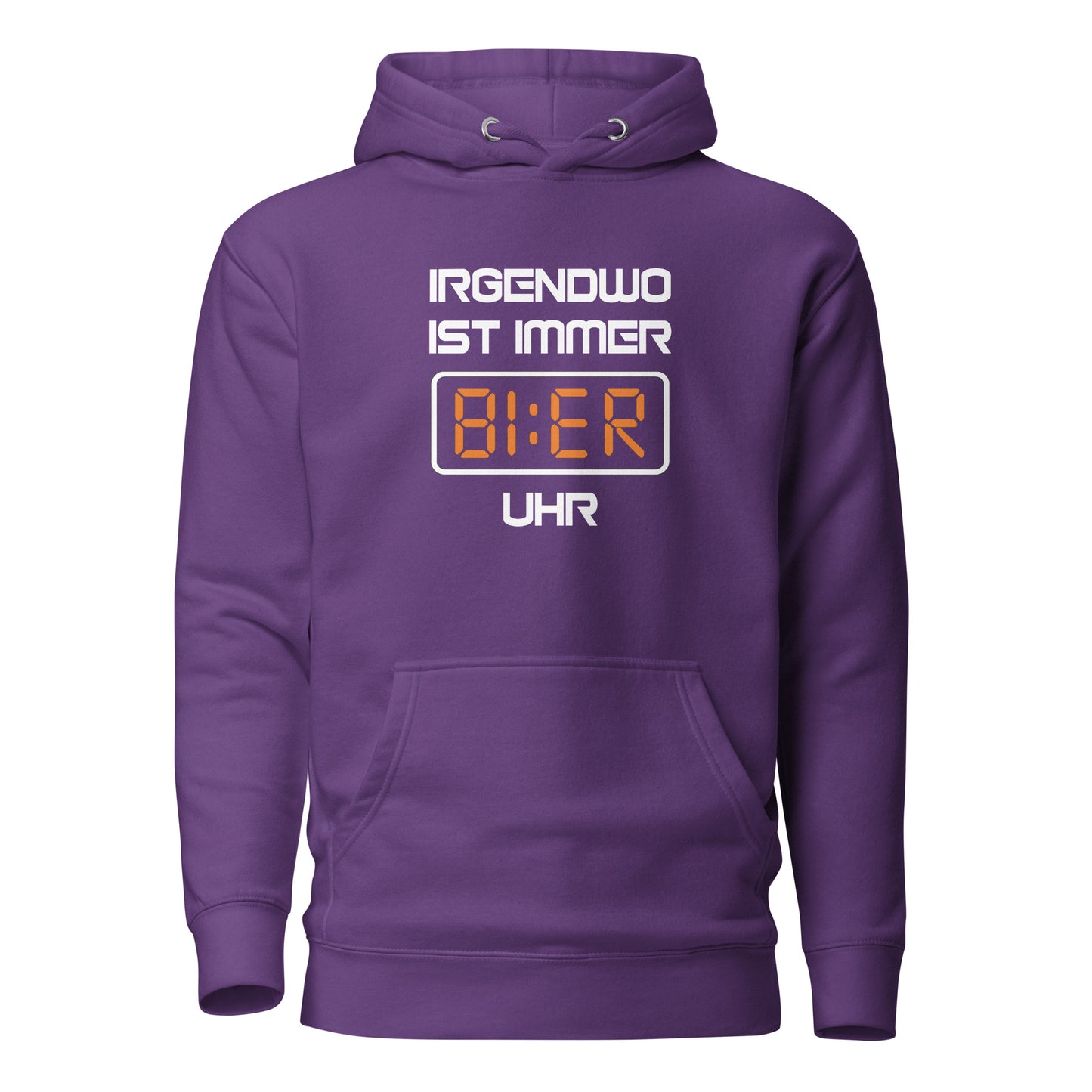 Irgendwo ist immer Bier Uhr – Hoodie