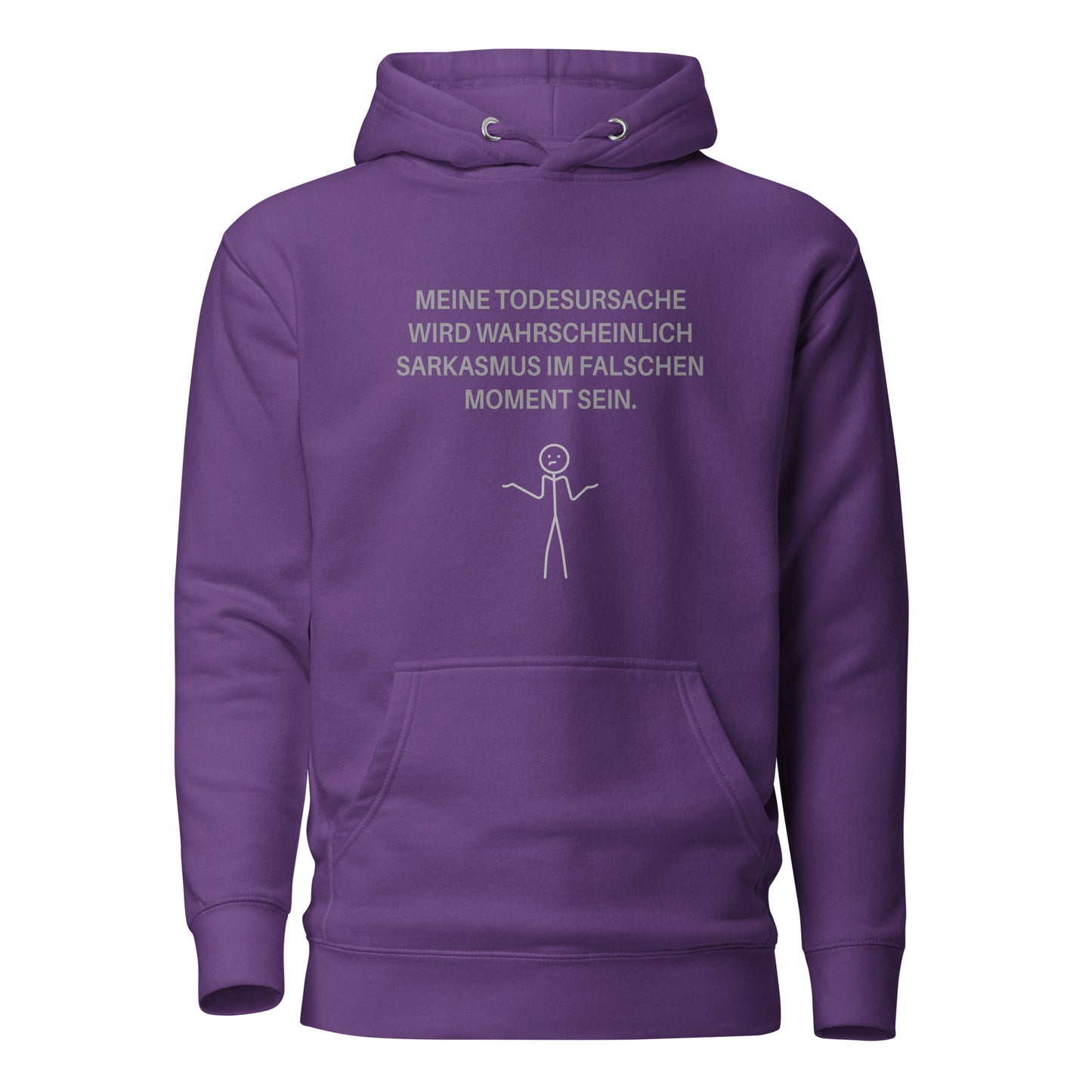 Meine Todesursache: Sarkasmus – Hoodie