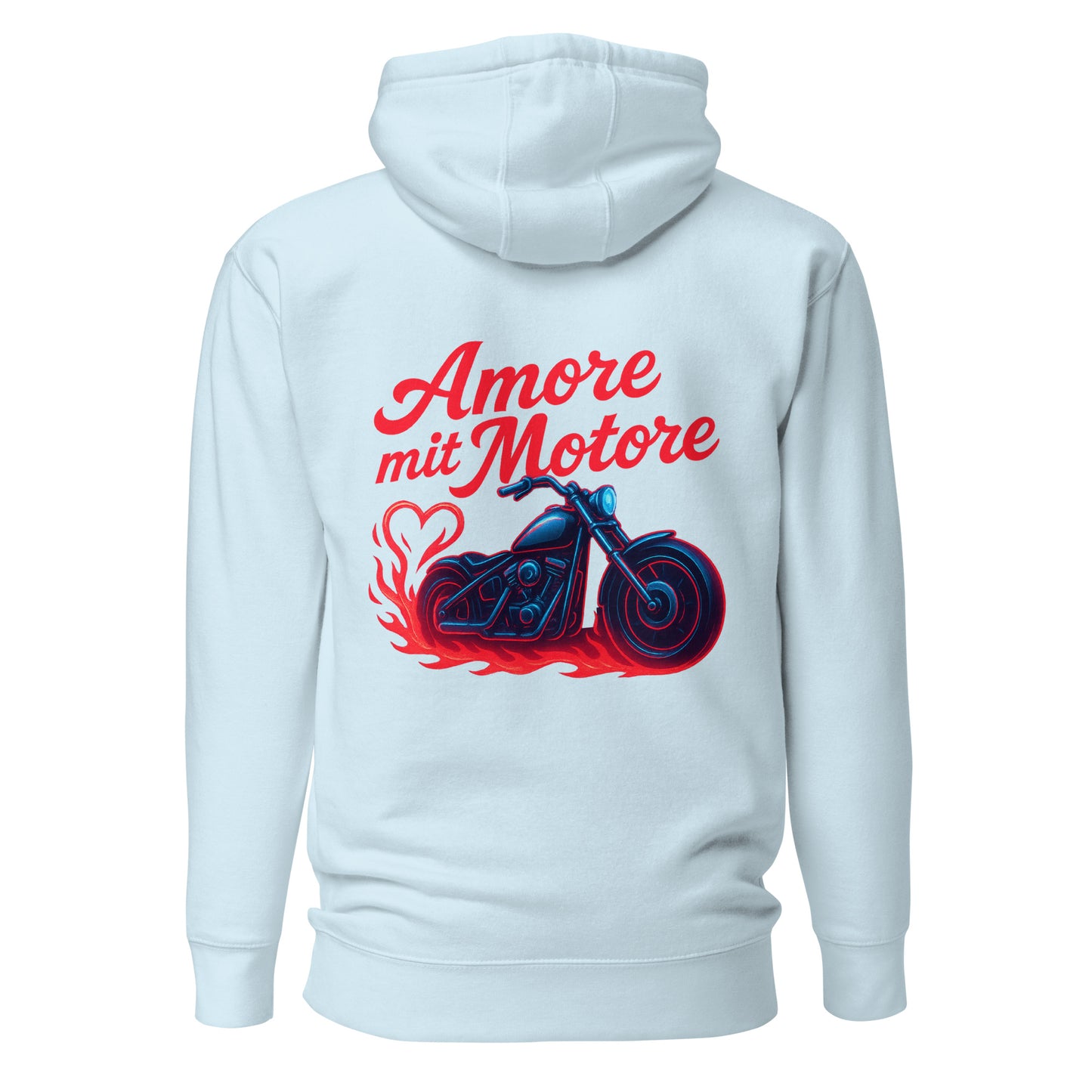Amore mit Motore – Backprint Hoodie