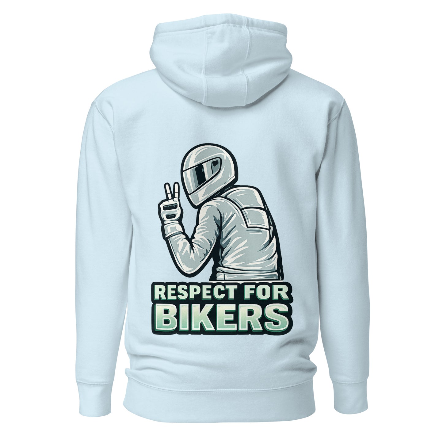 Respect for Bikers – Unisex Hoodie (Backprint)