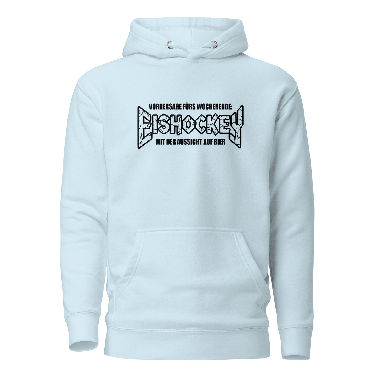 Eishockey mit der Aussicht auf Bier - Unisex Hoodie