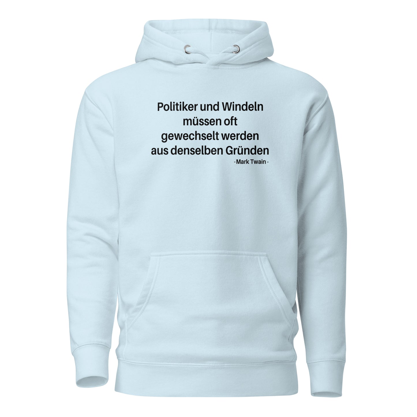 Politiker und Windeln – Hoodie