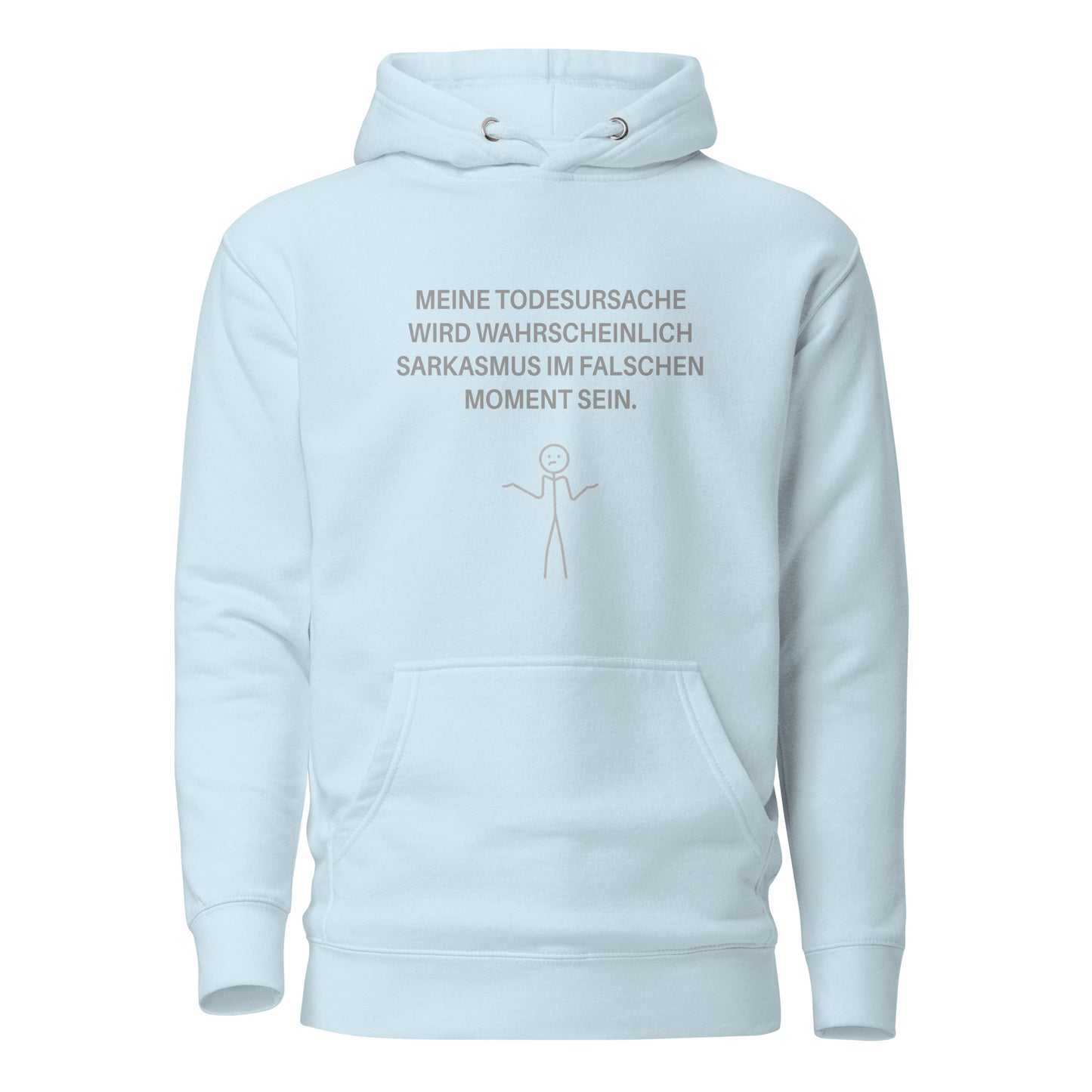 Meine Todesursache: Sarkasmus – Hoodie