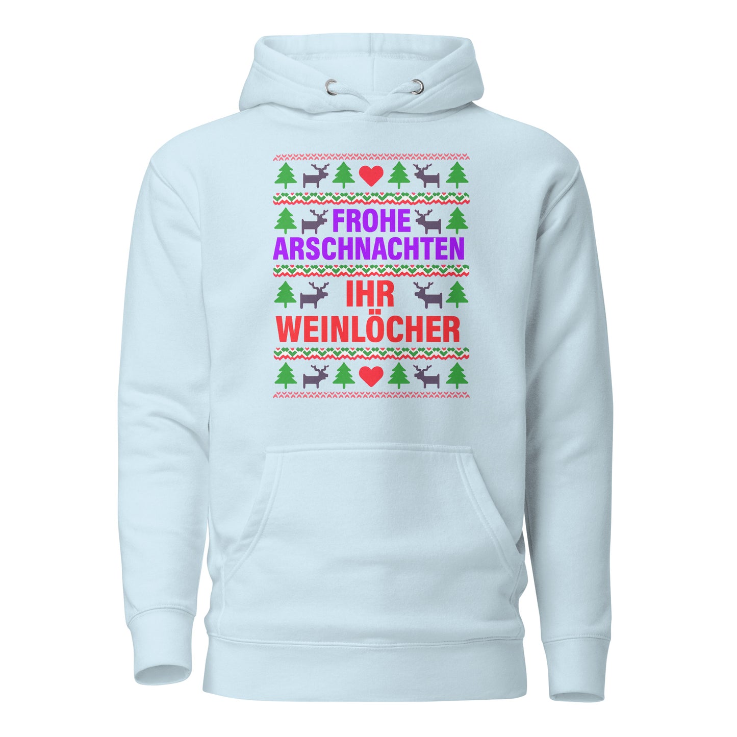 Frohe Arschnachten – Unisex Hoodie