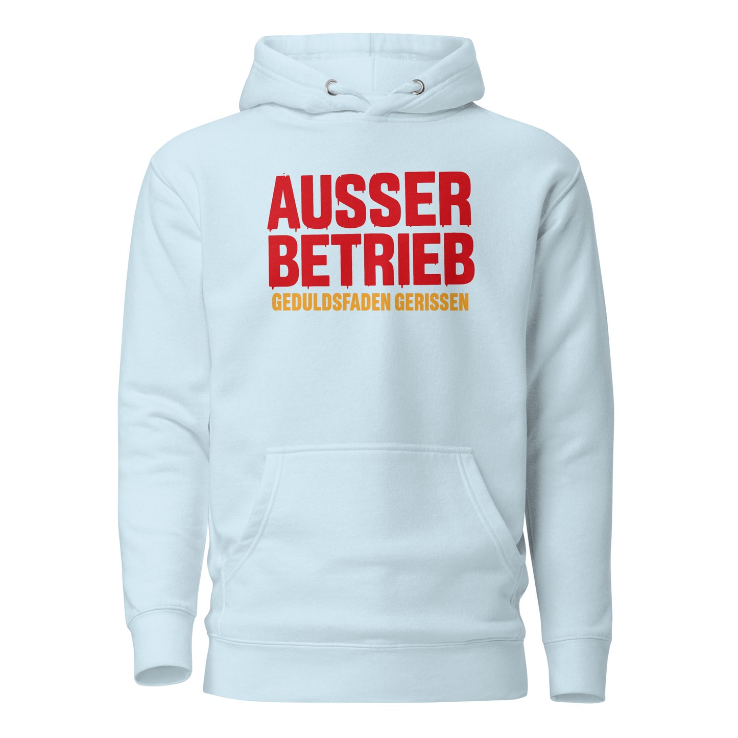 Außer Betrieb – Geduldsfaden gerissen Unisex Hoodie