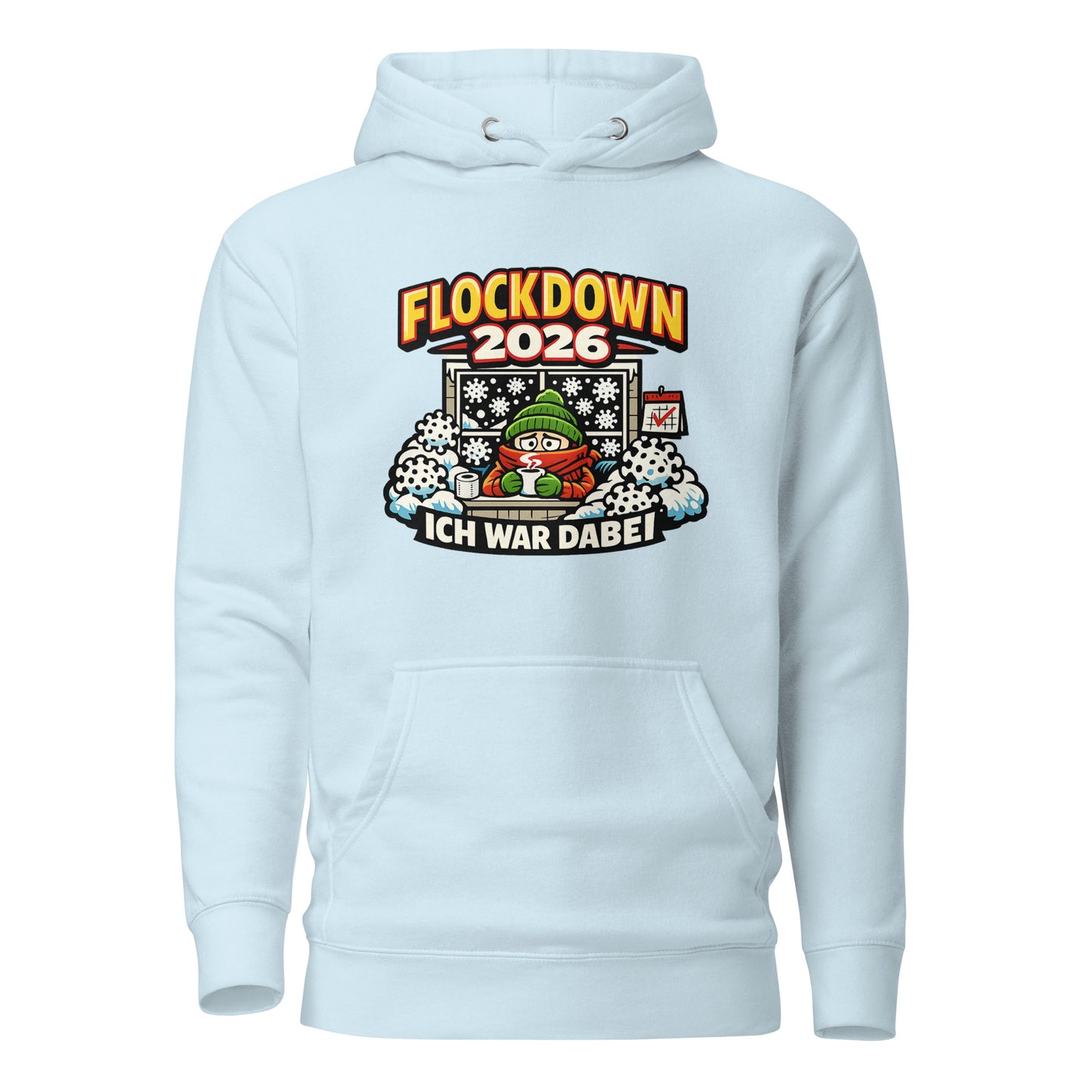 Flockdown 2026 – Ich war dabei – Unisex Hoodie