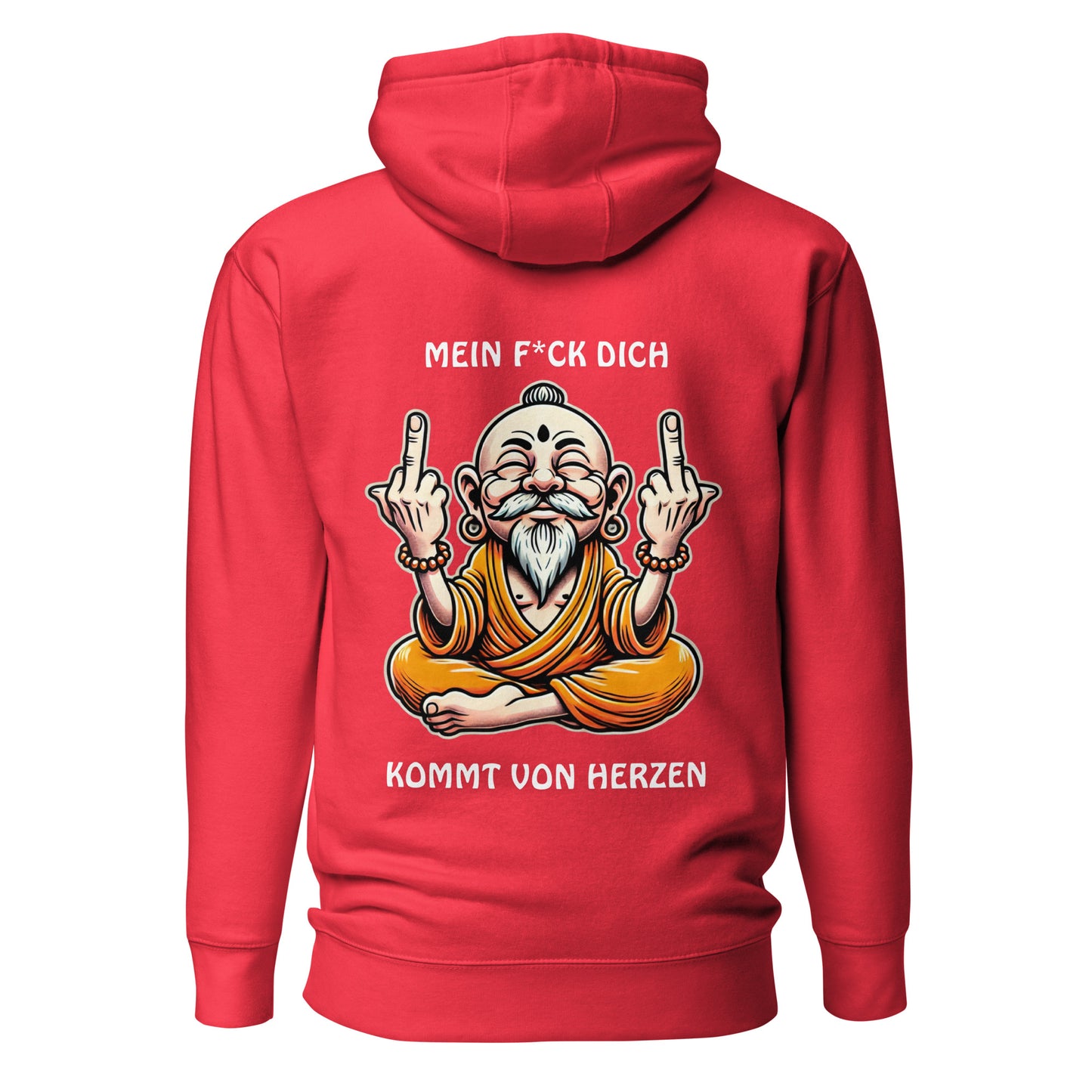 „Mein F*ck Dich kommt von Herzen“ – Meister Stinkmudra™ Hoodie