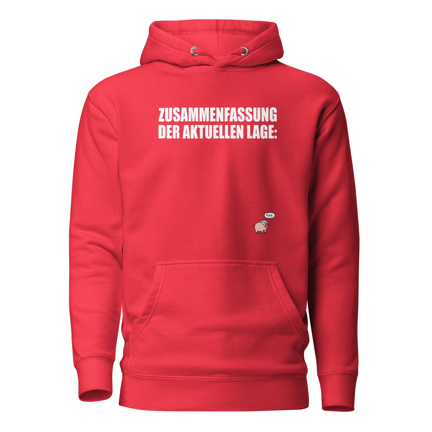 Zusammenfassung der aktuellen Lage - Unisex Hoodie