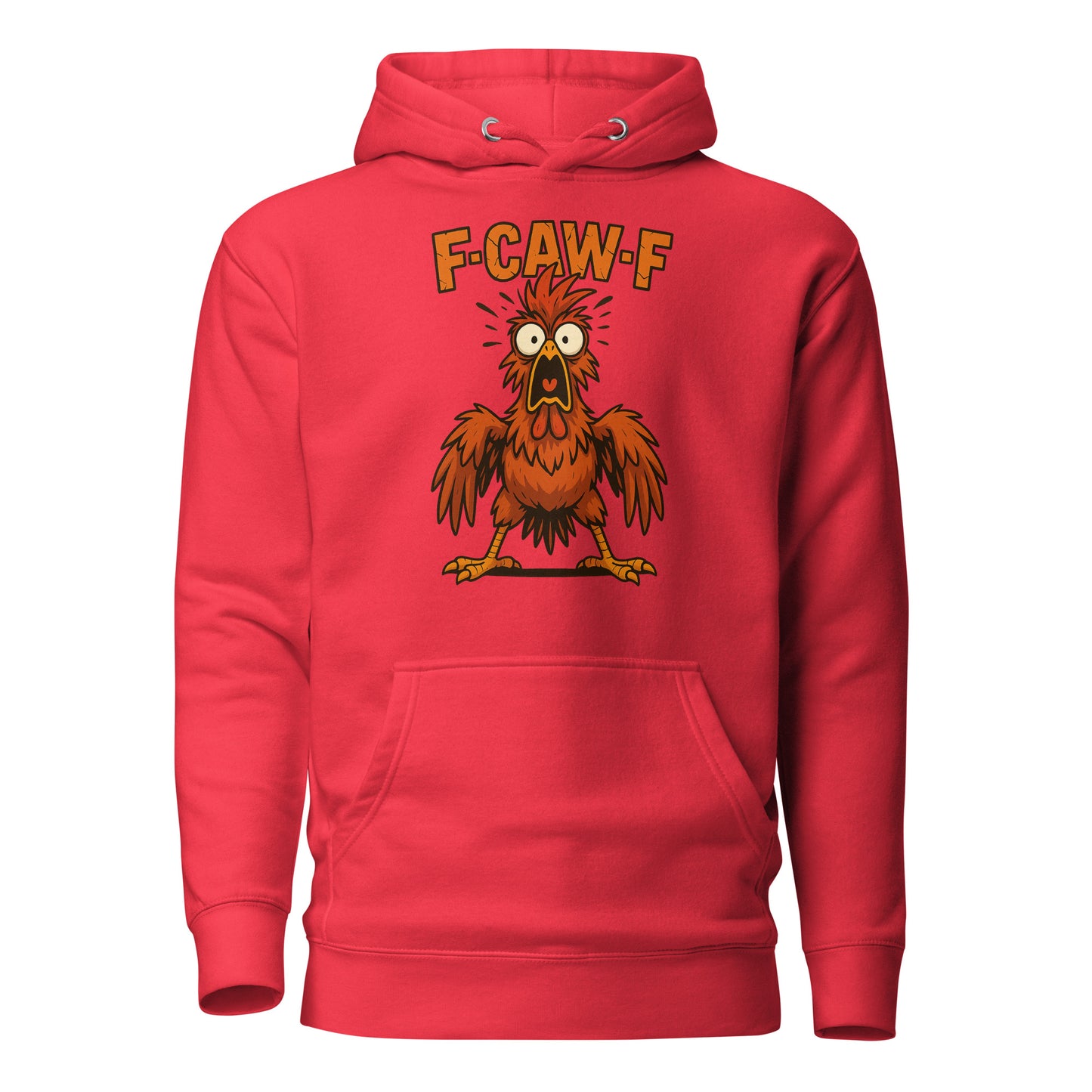 F-CAW-F – Wütendes Huhn – Hoodie