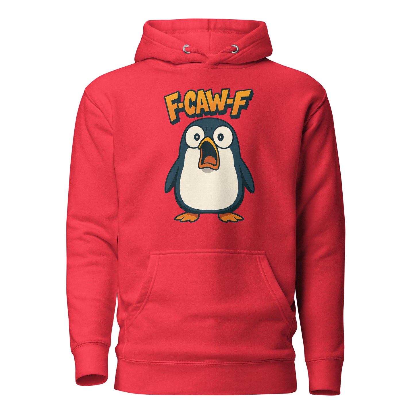 F-CAW-F – Schockierter Pinguin – Hoodie