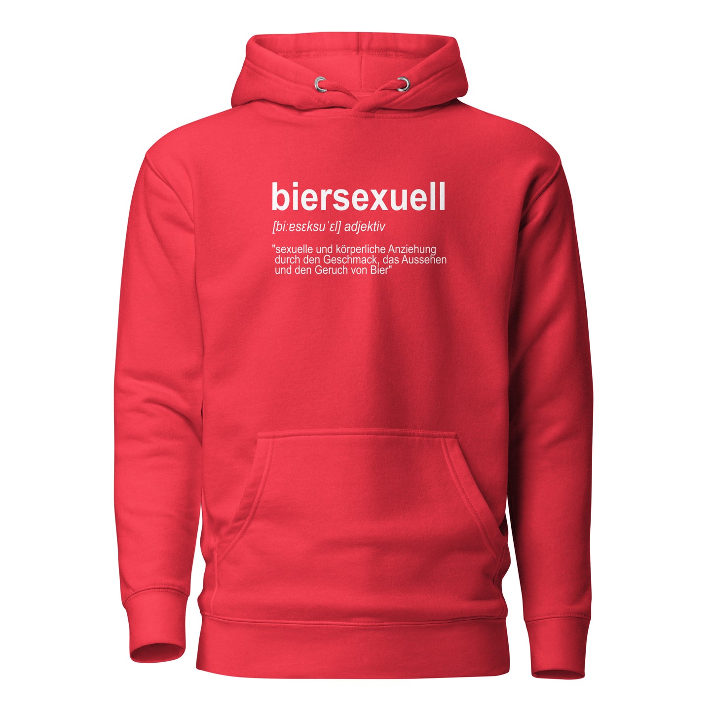 Biersexuell – Unisex Hoodie