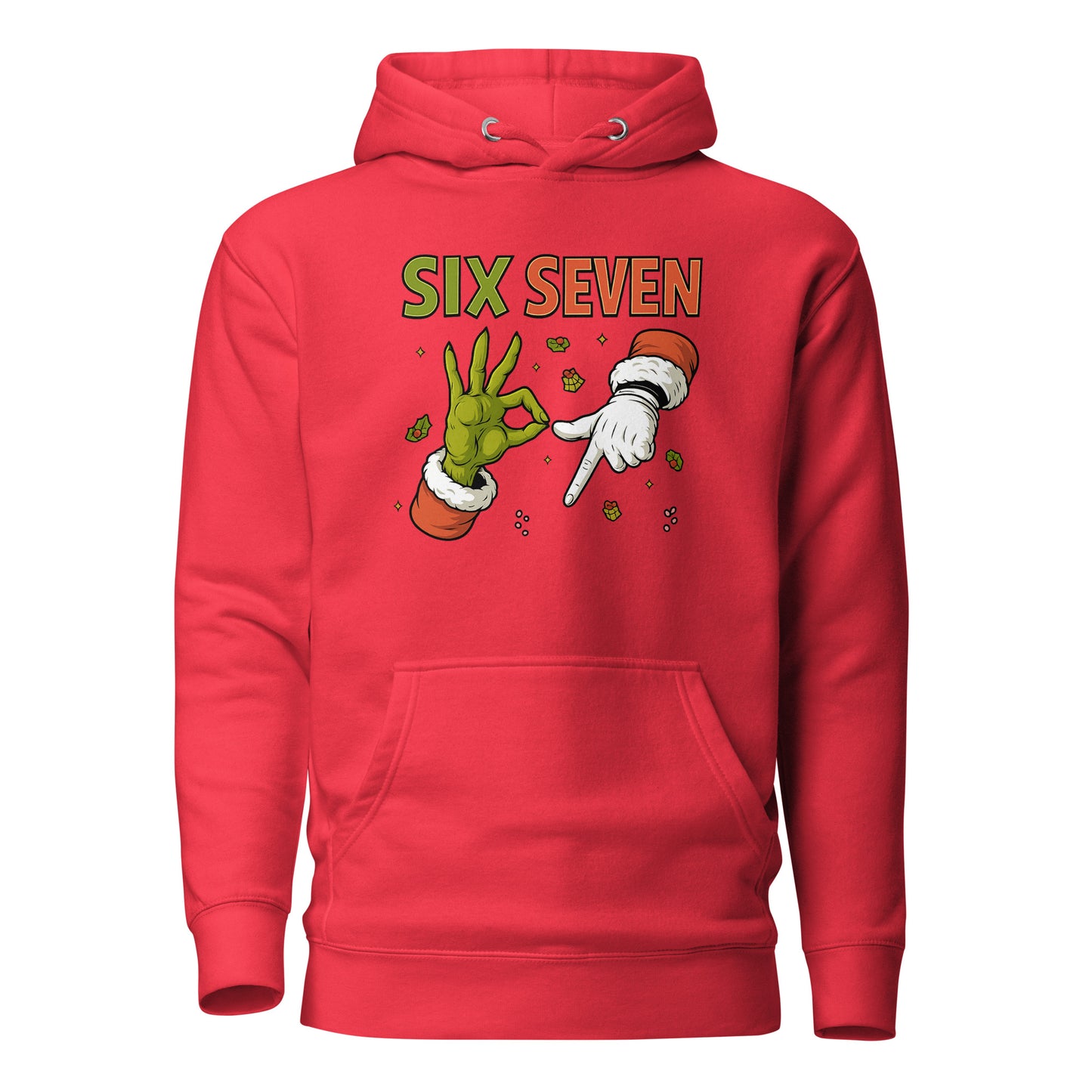 Six Seven – Christmas Meme Edition – Unisex Hoodie