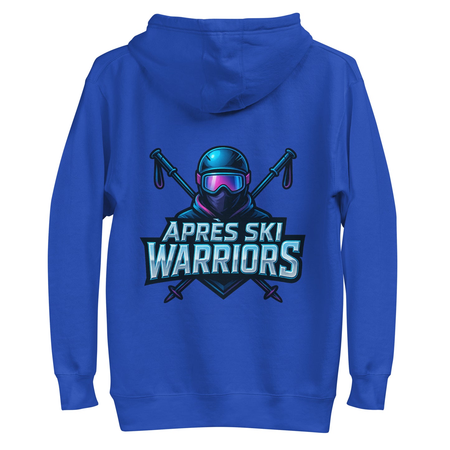 Après Ski Warriors – Backprint Hoodie für Party-Teams